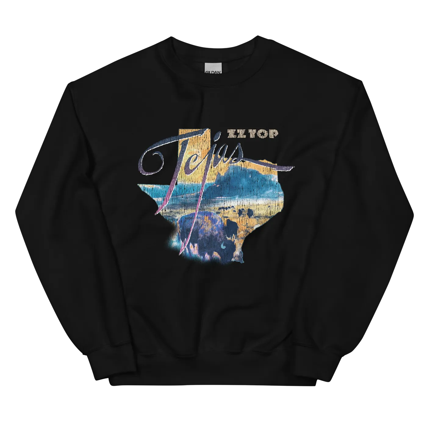 ZZ Top Tejas Crewneck Sweatshirt