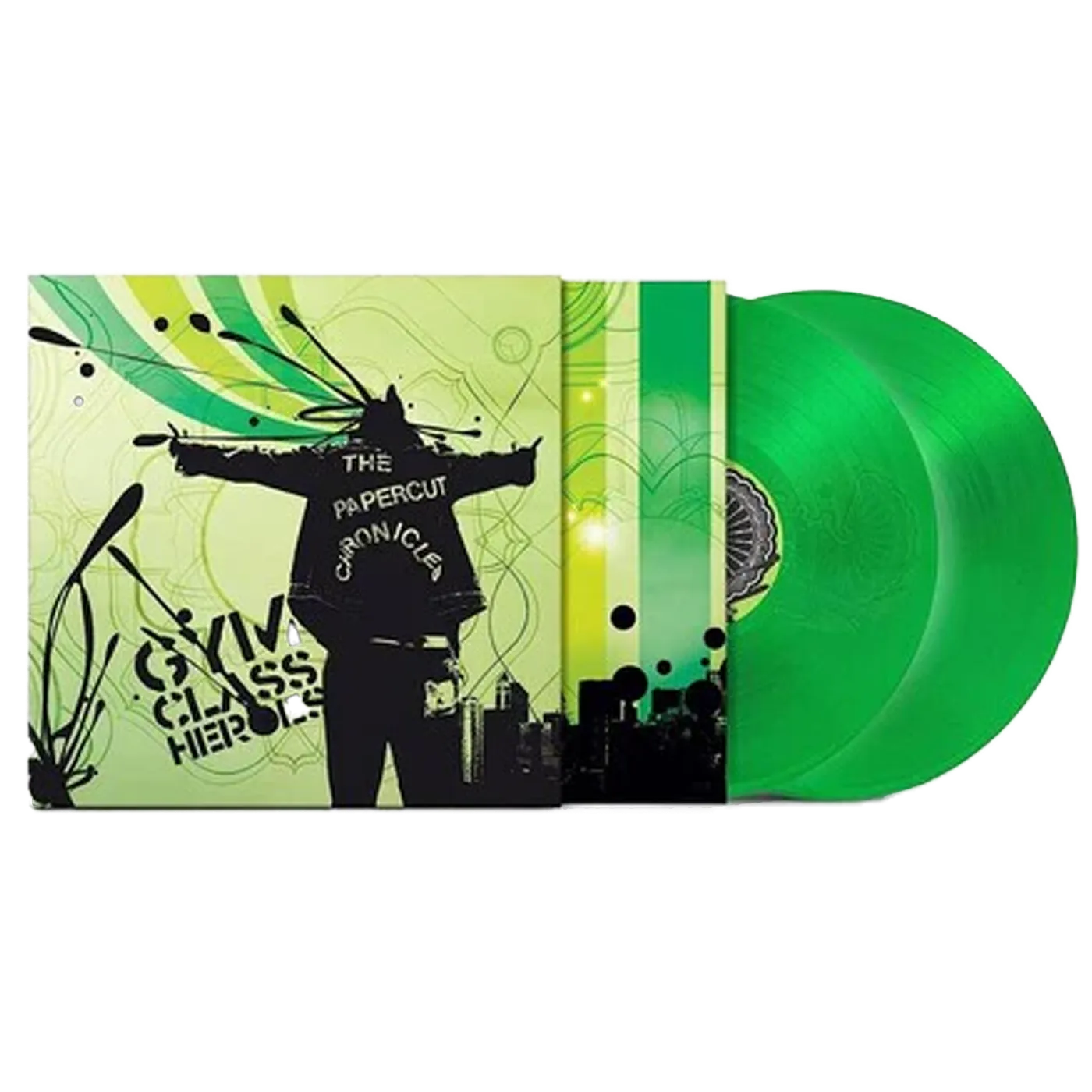 Gym Class Heroes The Papercut Chronicles - Emerald Vinyl 2LP