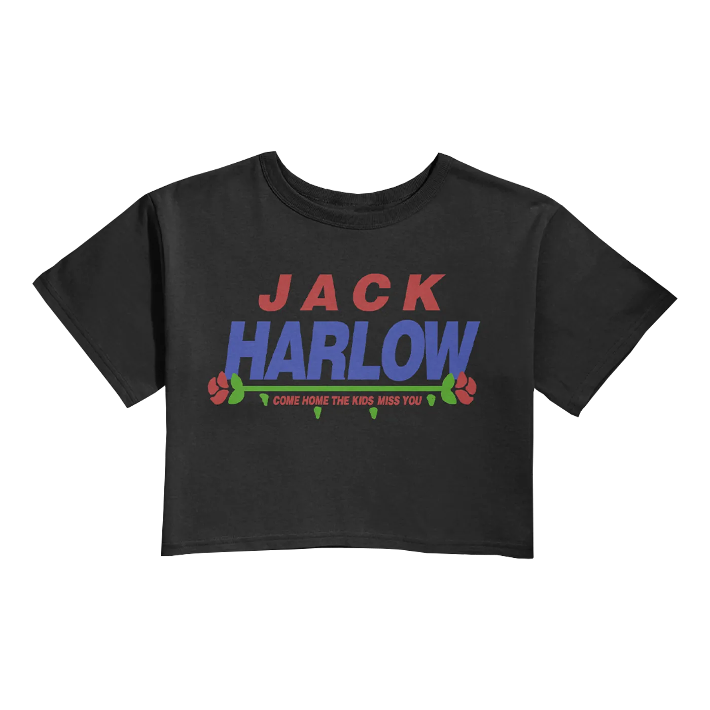 Jack Harlow Rose Crop Top