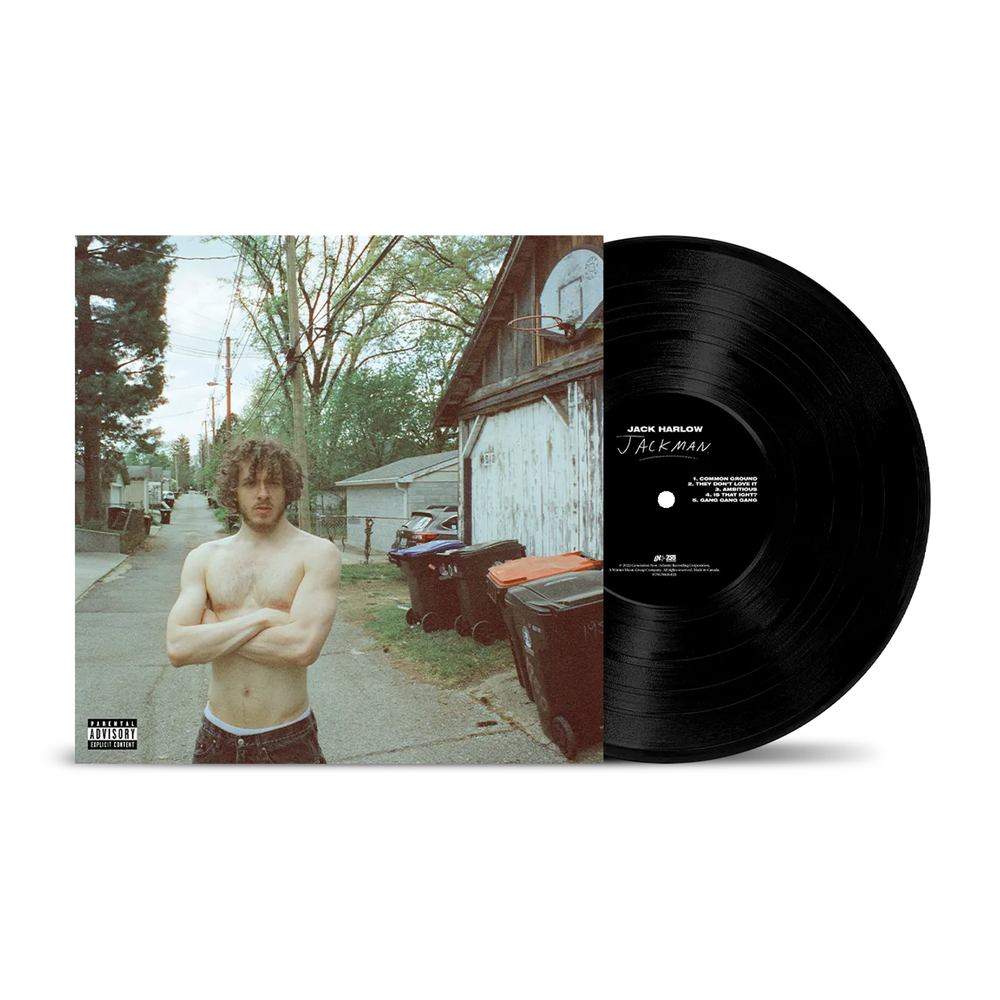 Jack Harlow Jackman. Black Vinyl