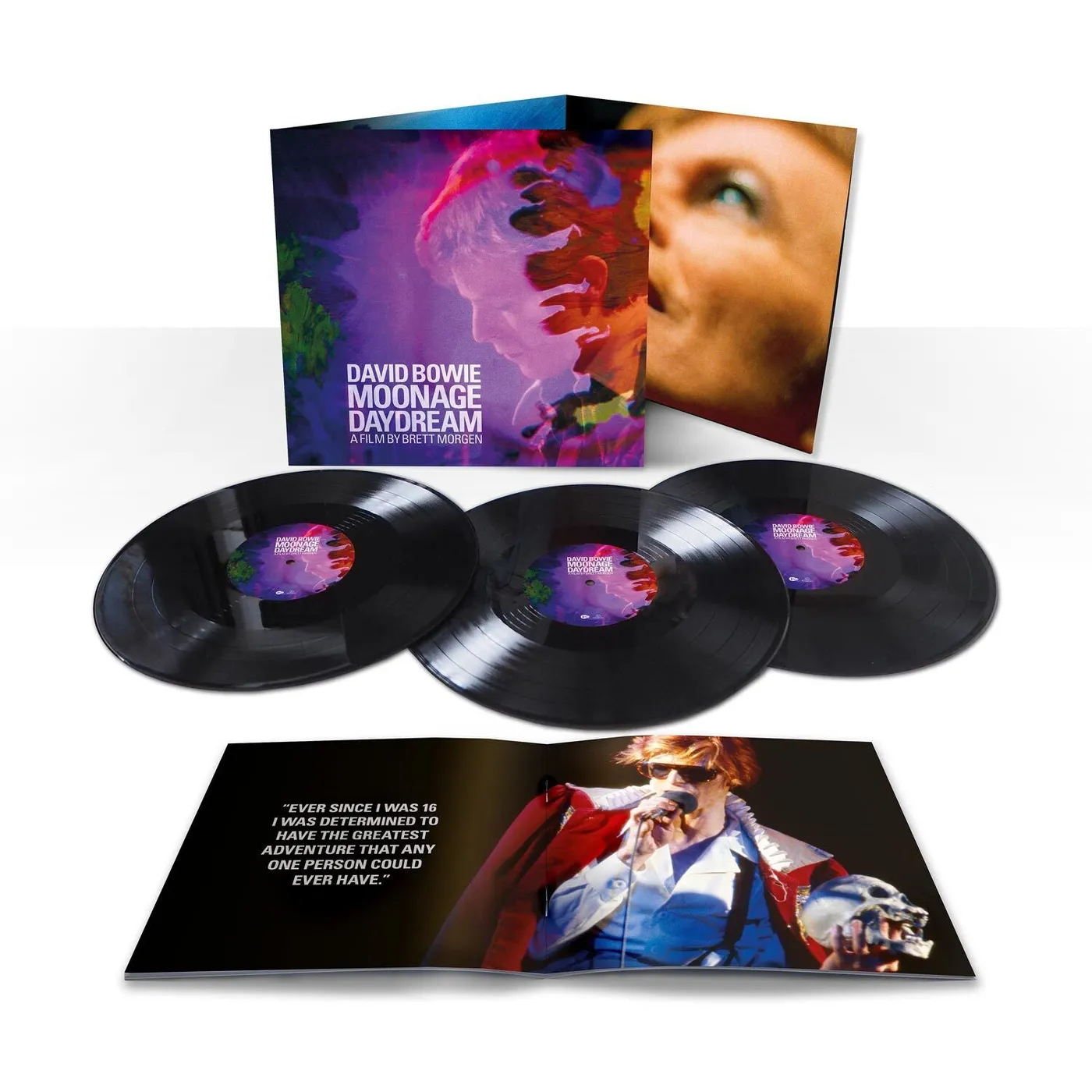 David Bowie Moonage Daydream (3LP Black) (Vinyl)
