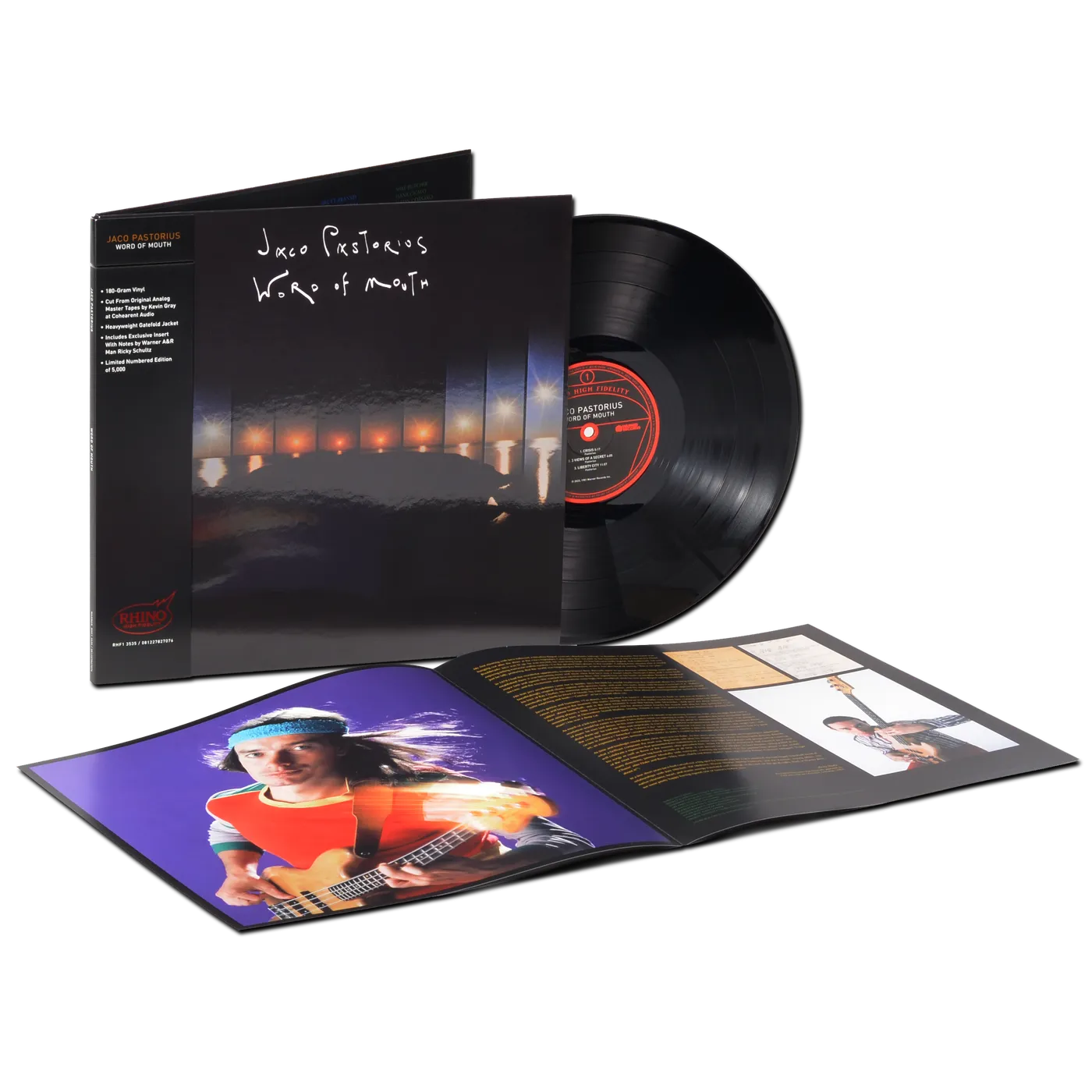 Jaco Pastorius Word Of Mouth (Rhino High Fidelity) (Vinyl)