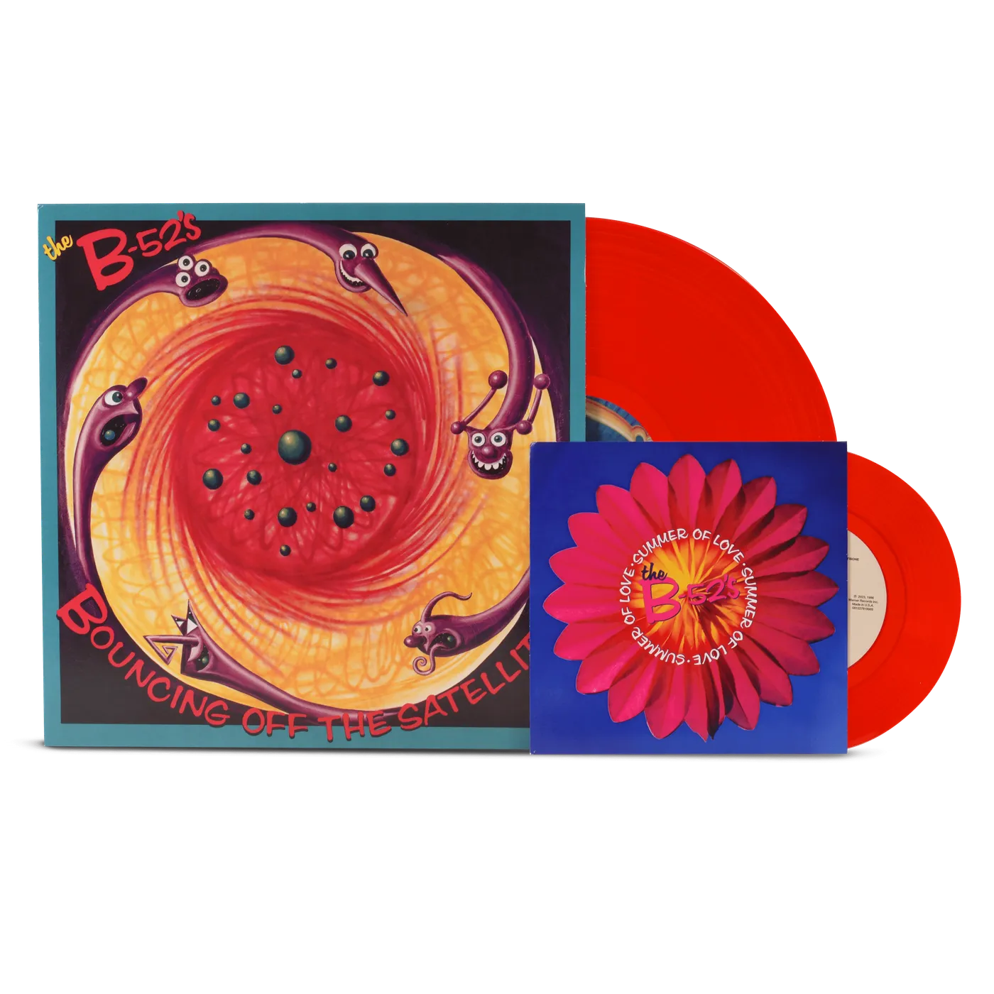 The B-52's Bouncing Off The Satellites + Bonus 7" (Rhino Red Vinyl)