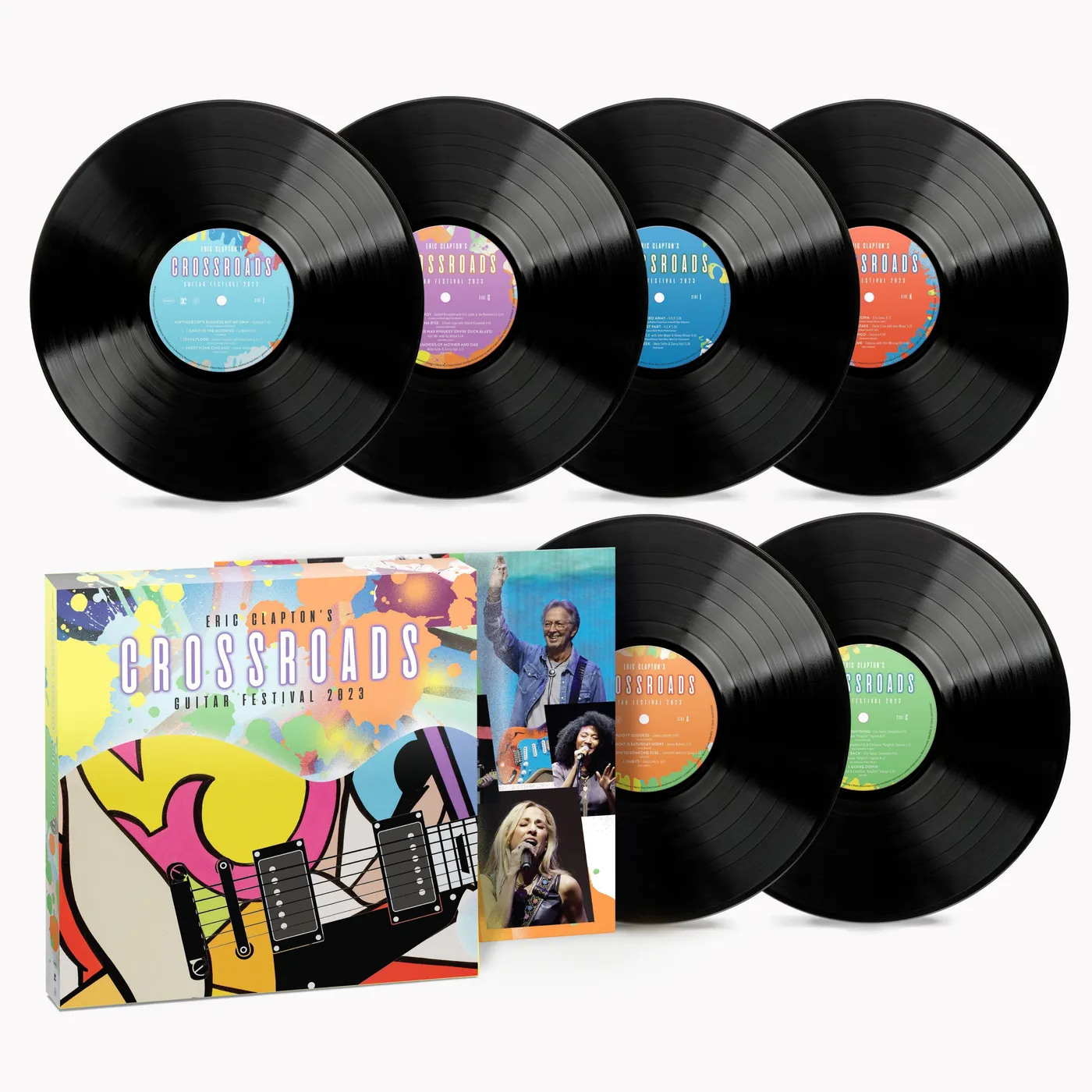 Eric Clapton’s Crossroads Guitar Festival 2023 (6LP) (Vinyl)