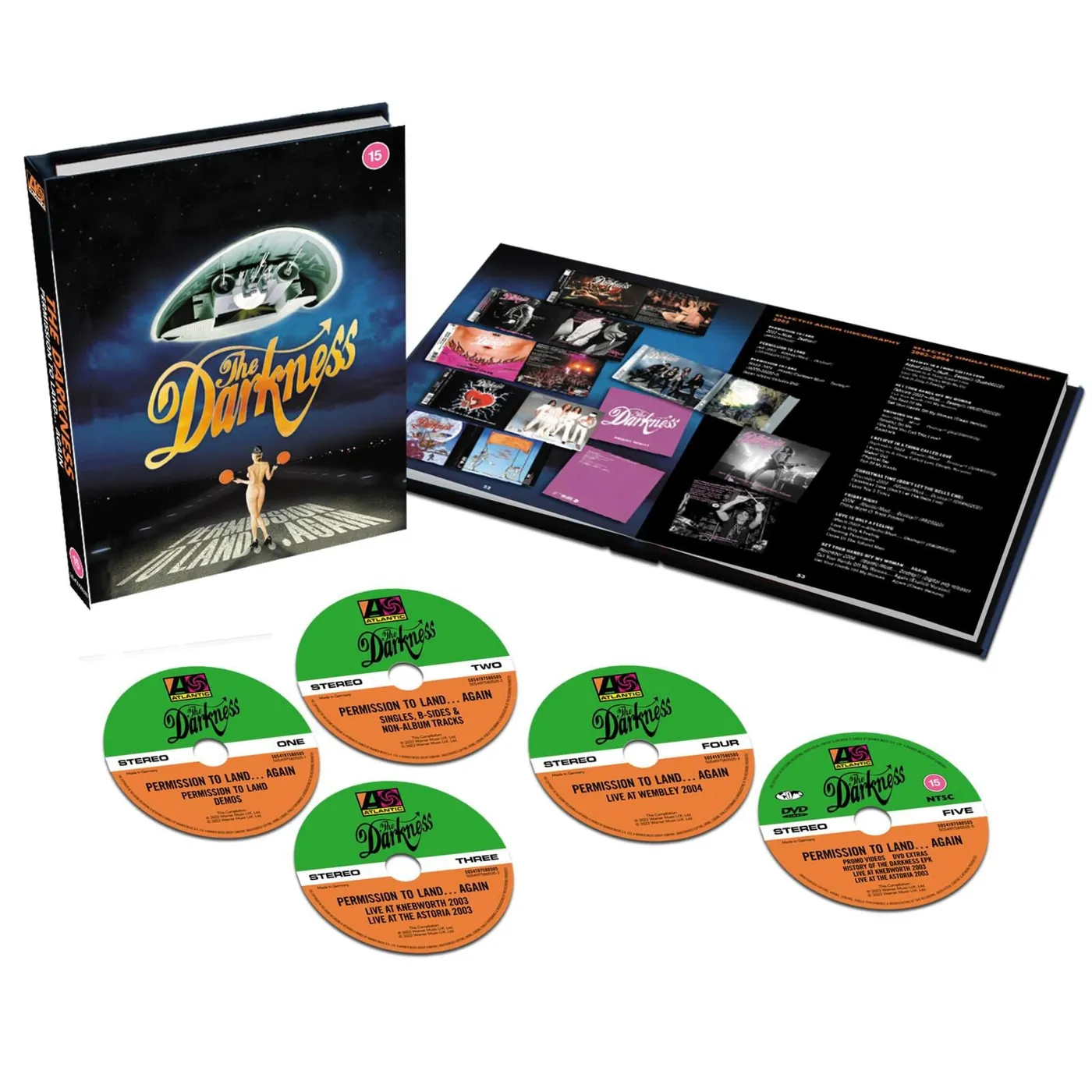 The Darkness Permission To Land (20th Anniversary Edition) (4CD/DVD)