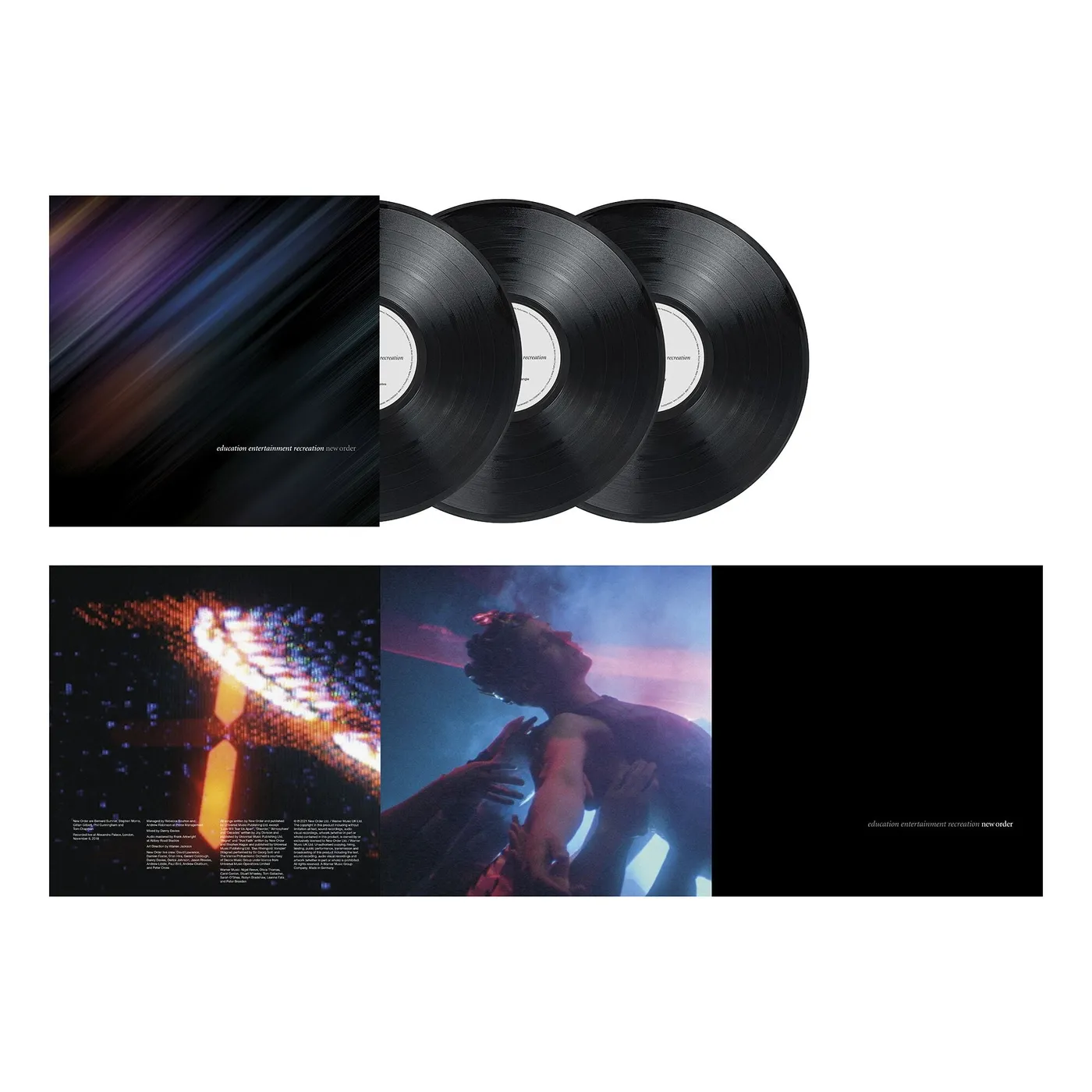 New Order Education Entertainment Recreation (Live at Alexandra Palace) 3LP (Vinyl)