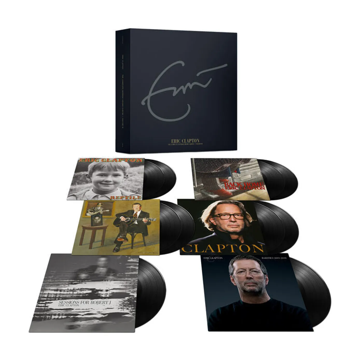 Eric Clapton The Complete Reprise Studio Albums Vinyl Box Set - Volume II