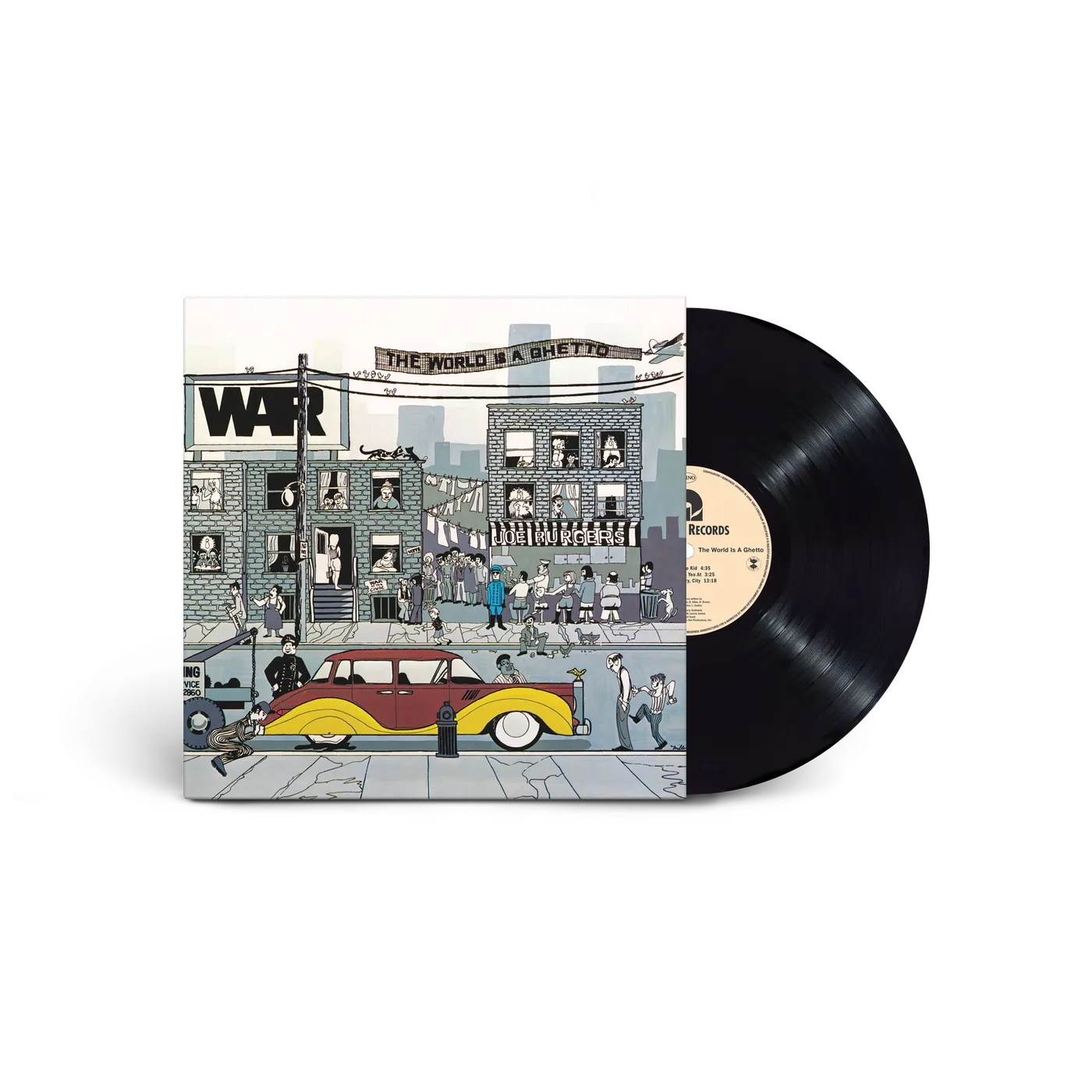 War The World is a Ghetto (Vinyl)