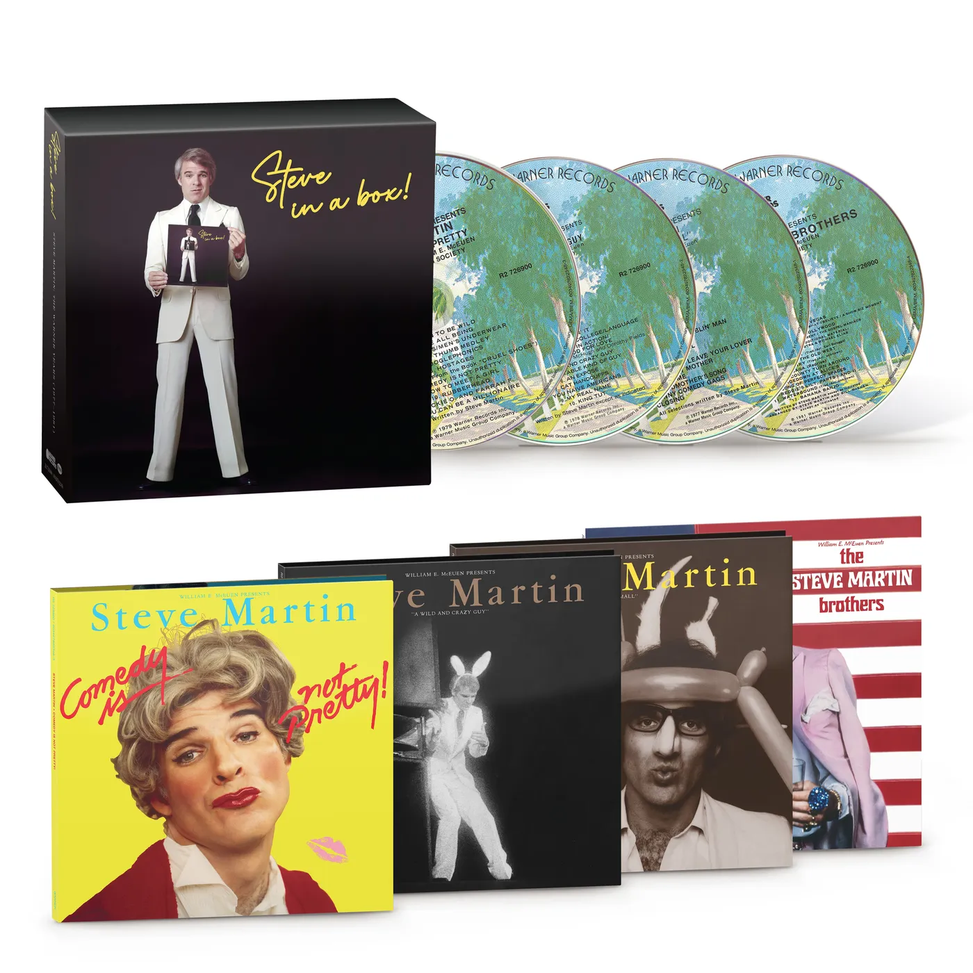 Steve Martin Steve In A Box: The Warner Years (1977-1981) (4CD)