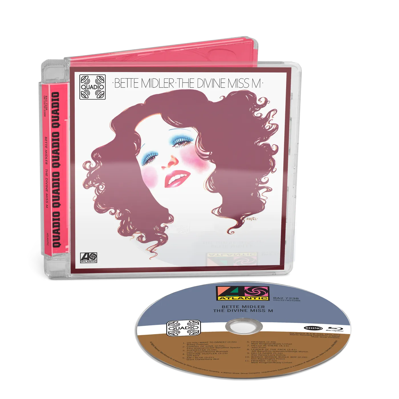 Bette Midler THE DIVINE MISS M (QUADIO) (BLU-RAY AUDIO)
