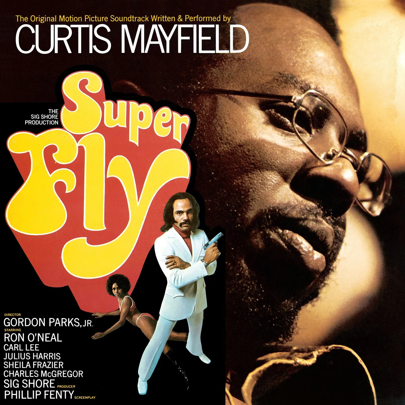 Curtis Mayfield Superfly 50th Anniversary Edition Black Vinyl