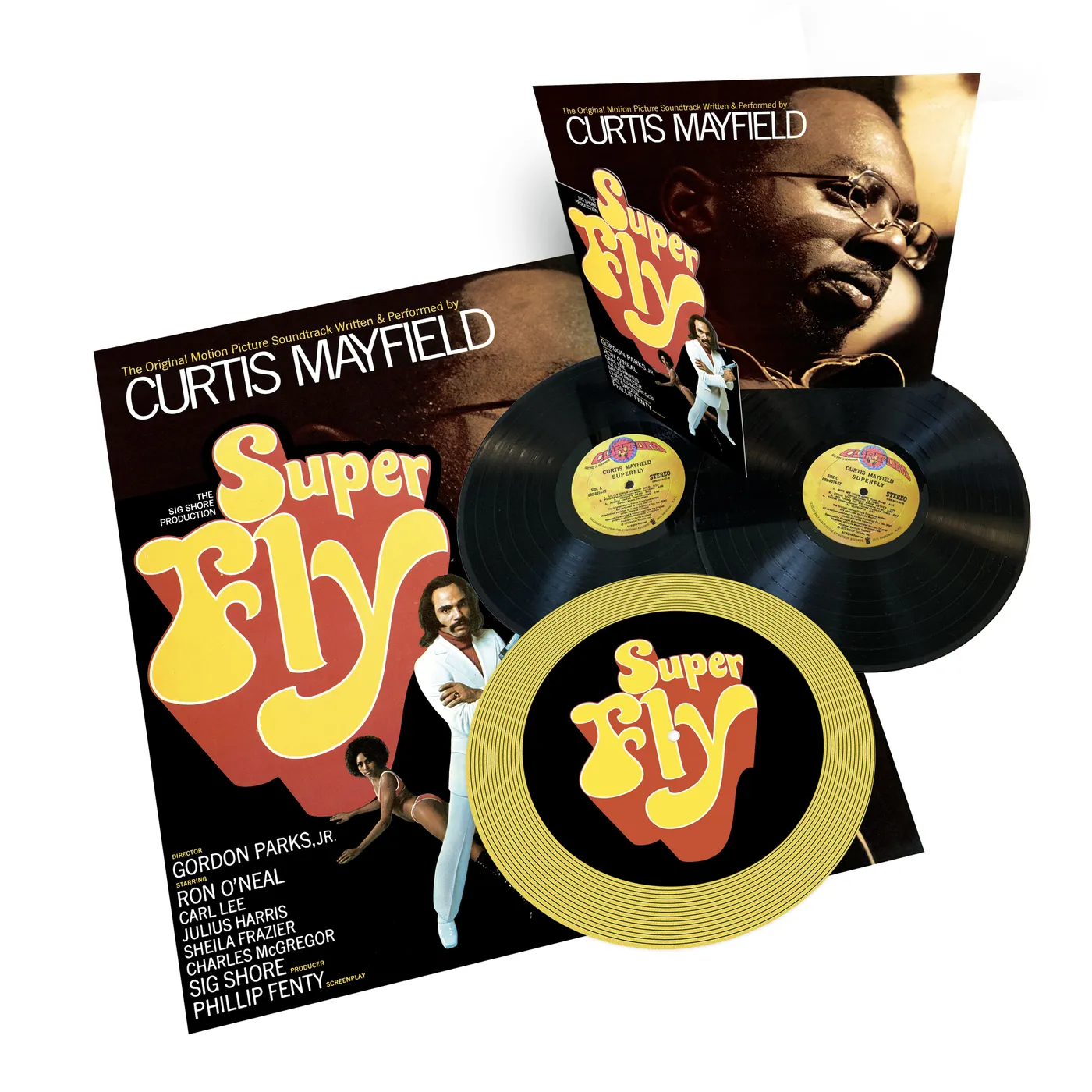 Curtis Mayfield Superfly 50th Anniversary Edition Black Vinyl