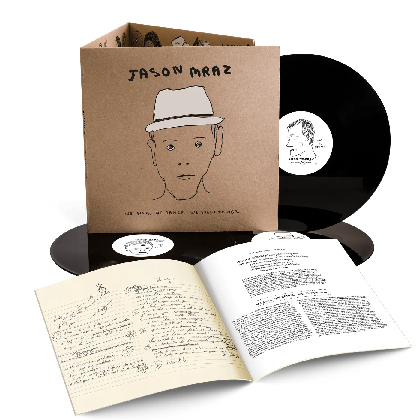 Jason Mraz We Sing. We Dance. We Steal Things. We Deluxe Edition. (3LP) (Vinyl)