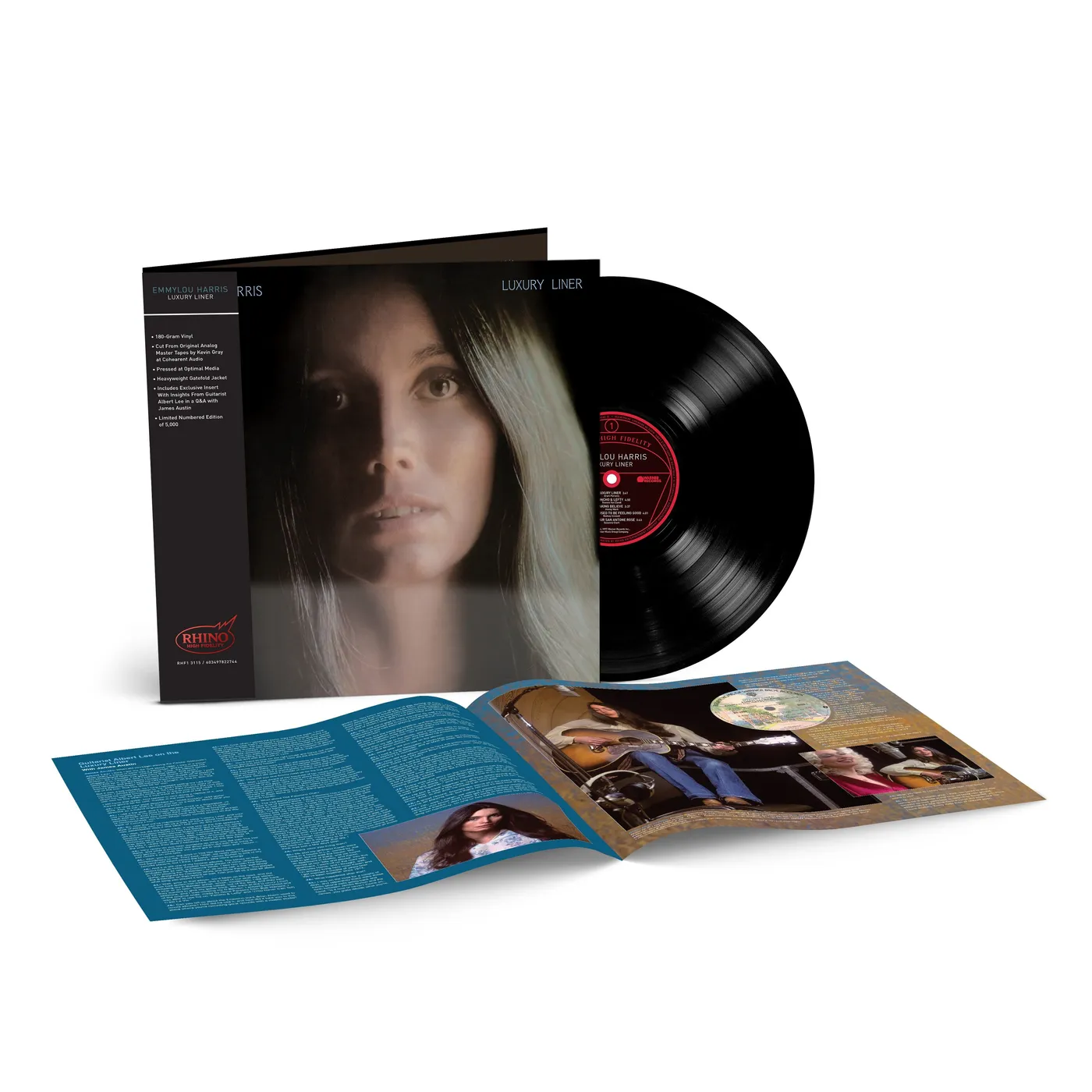 Emmylou Harris Luxury Liner (Rhino High Fidelity) (Vinyl)