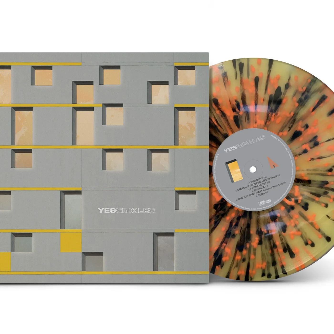 Yessingles (Black, Orange, Yellow Splatter Vinyl)