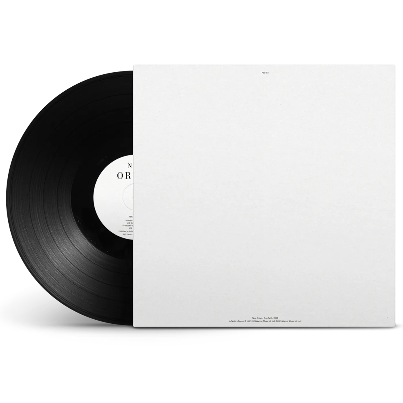 New Order True Faith (12" Single) (Vinyl)