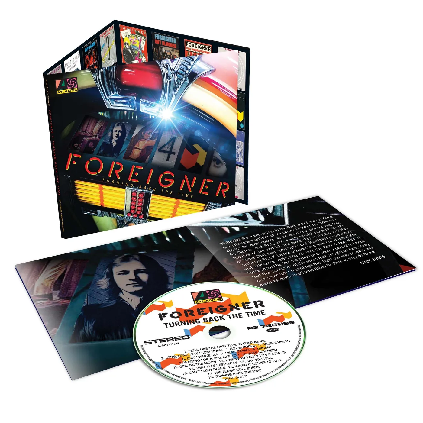 Foreigner Turning Back The Time (CD)