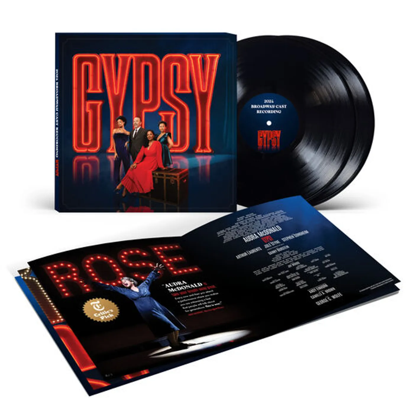 Gypsy starring Audra McDonald (2024 Broadway Cast Recording) (Super Deluxe Hardback Book Vinyl Edition)
