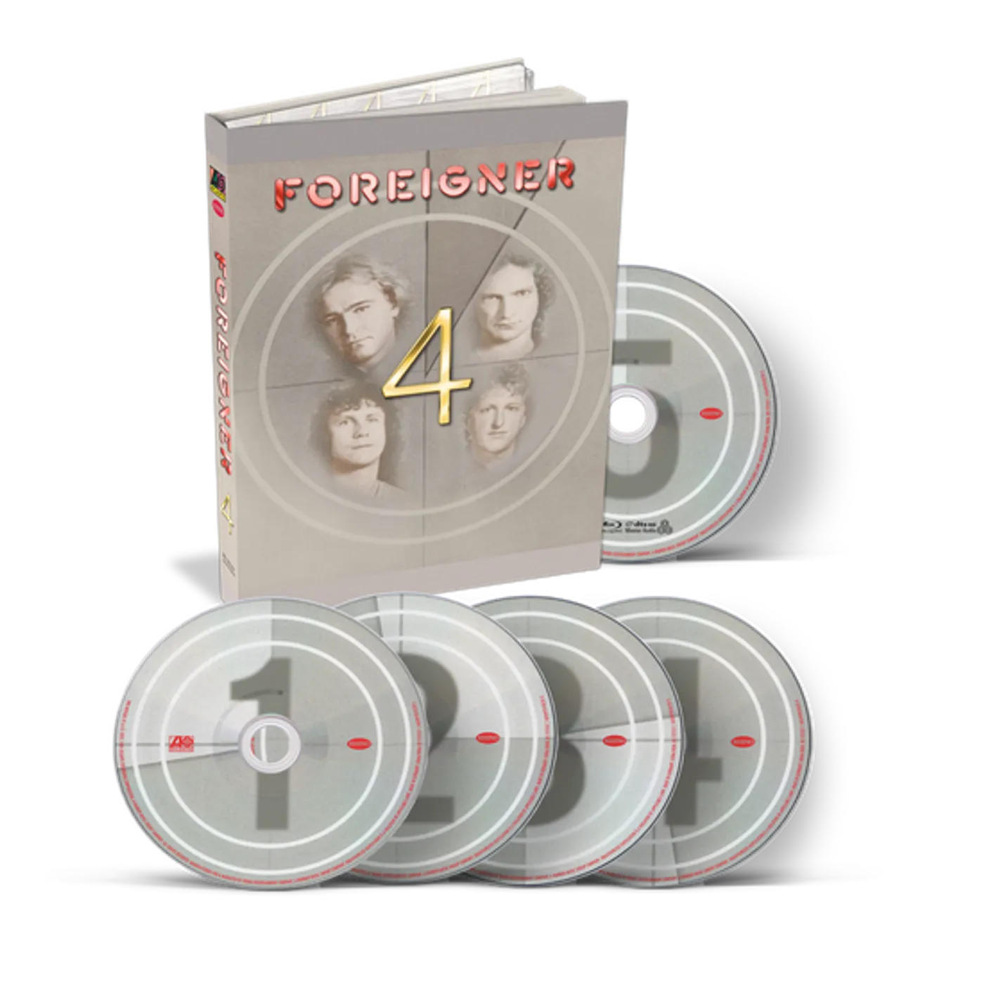 Foreigner 4 Deluxe (4CD/1BR)