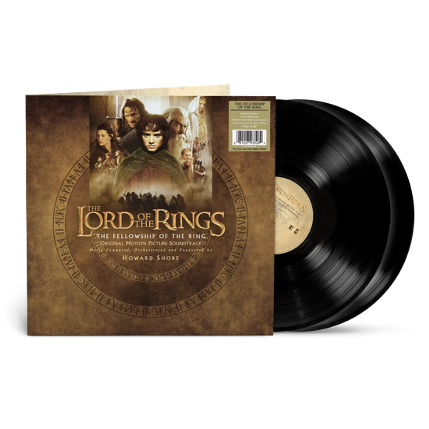 Howard Shore The Fellowship Of The Ring (2LP, Black) (Vinyl)