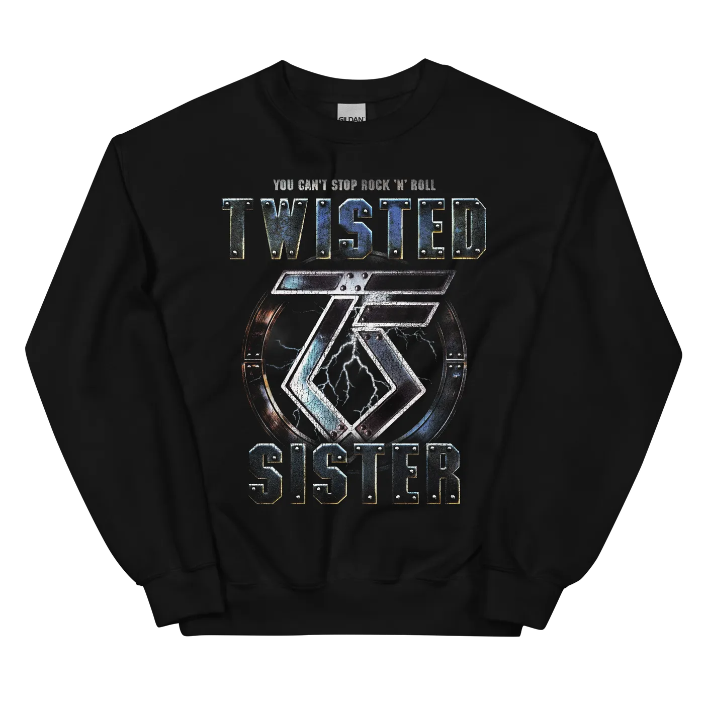 Twisted Sister You Can't Stop Rock 'N' Roll Crewneck