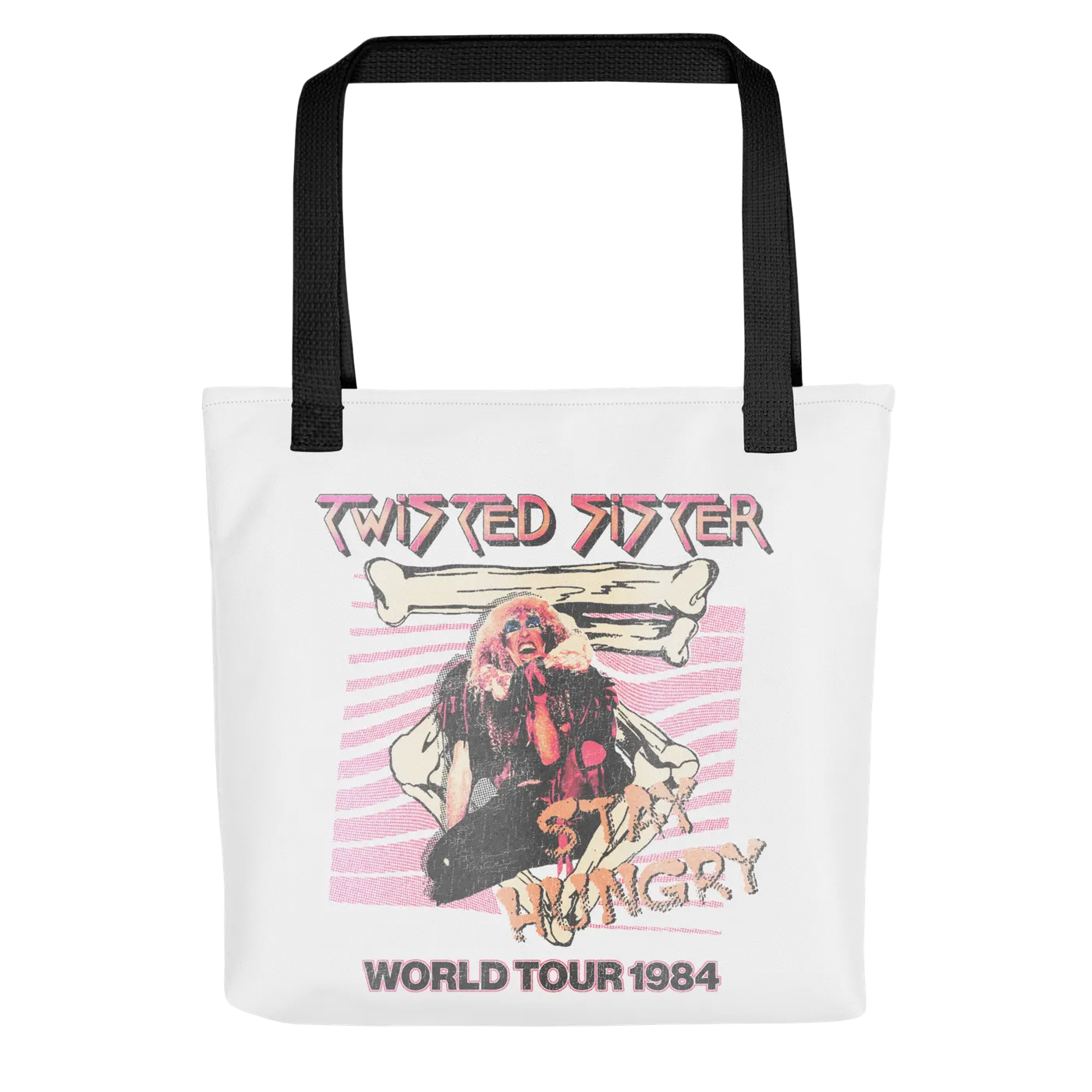 Twisted Sister Stay Hungry World Tour Tote
