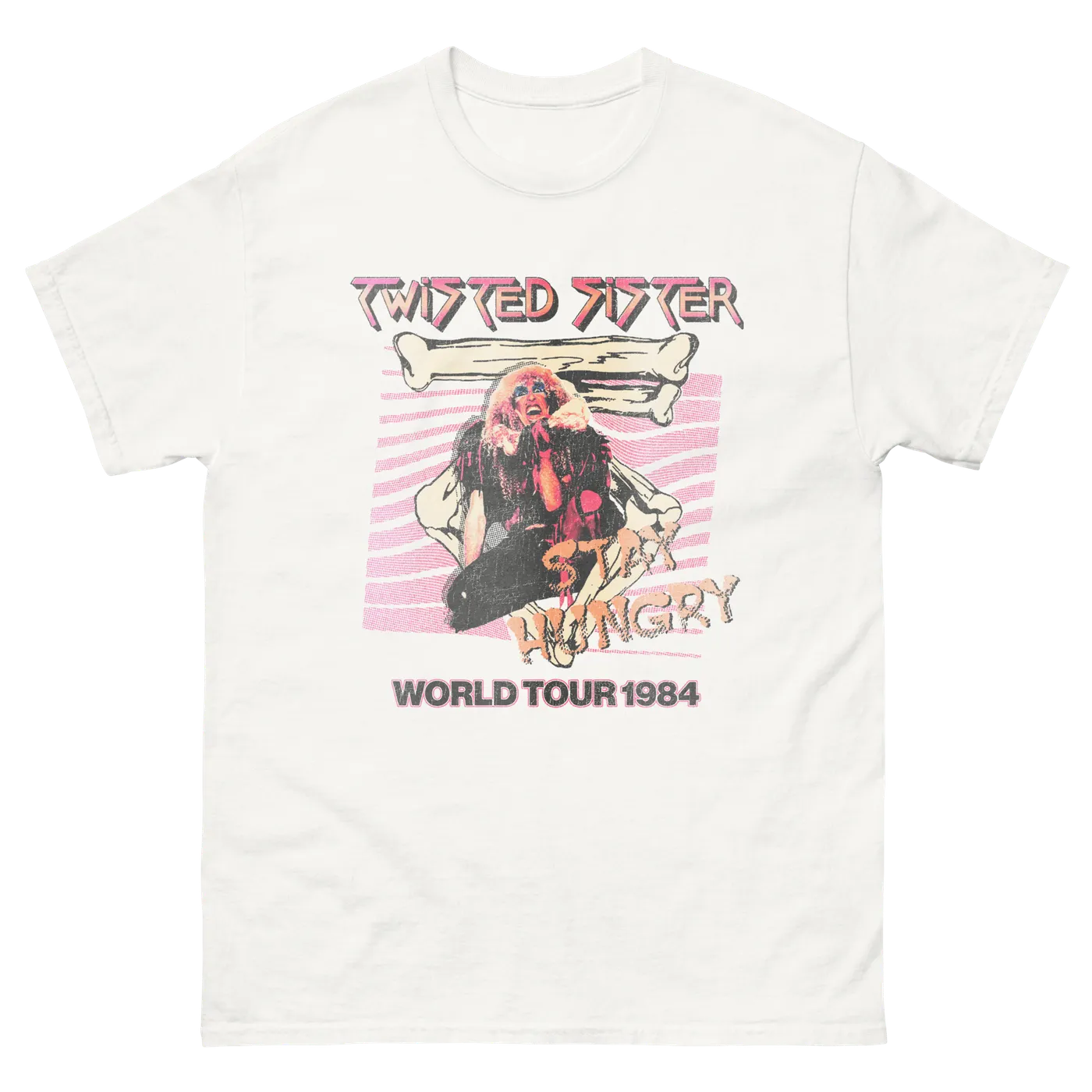 Twisted Sister Stay Hungry World Tour T-Shirt