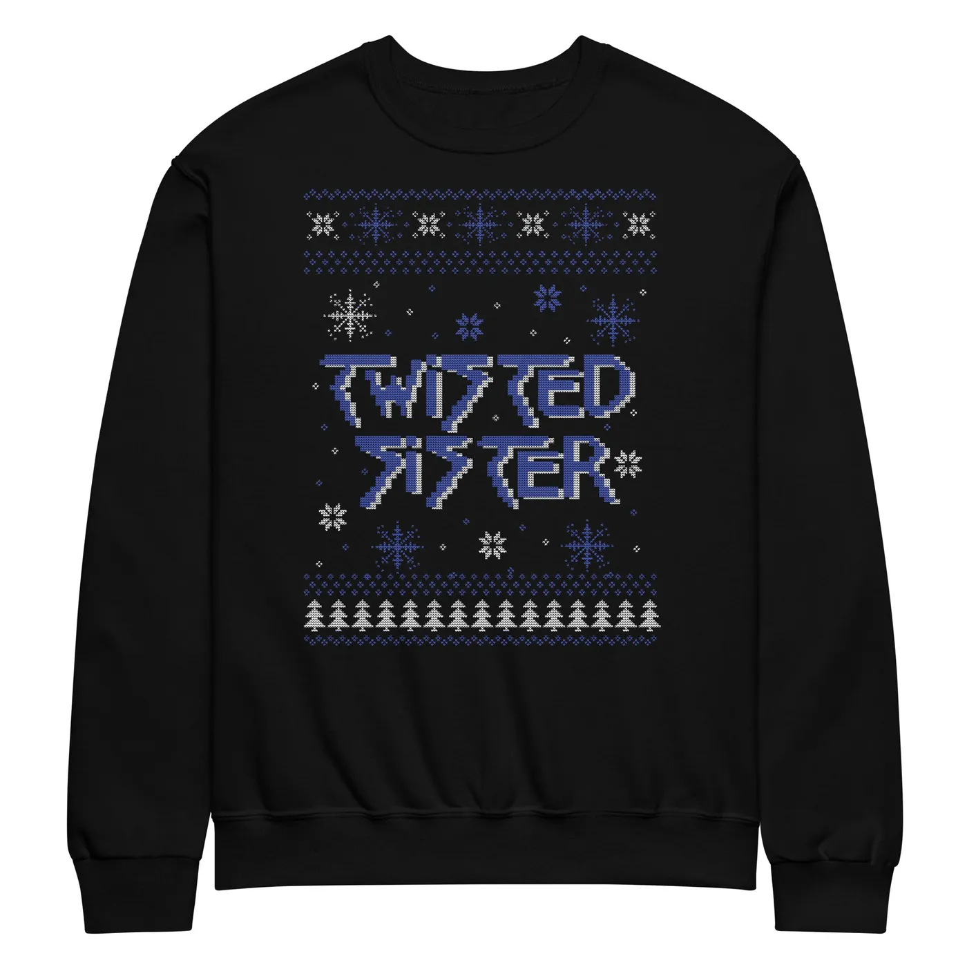 Twisted Sister Holiday Print Sweatshirt