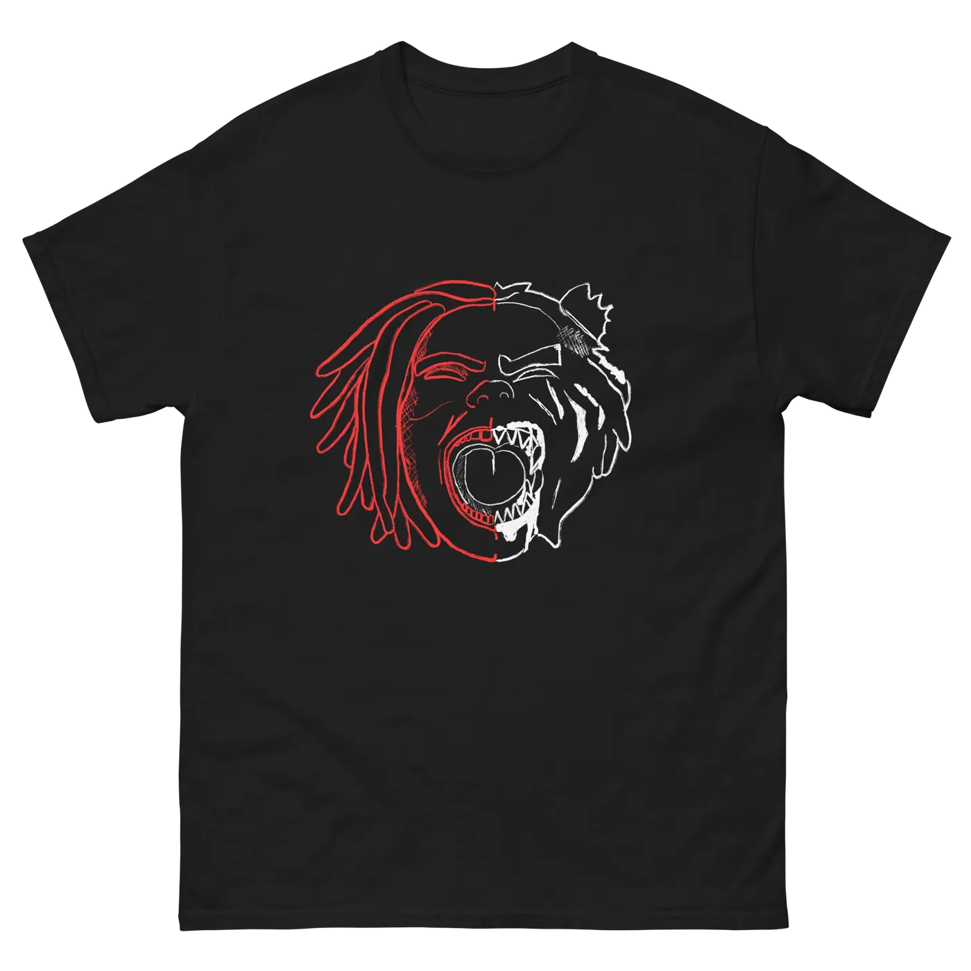 Tee Grizzley Half Tee Half Beast T-shirt