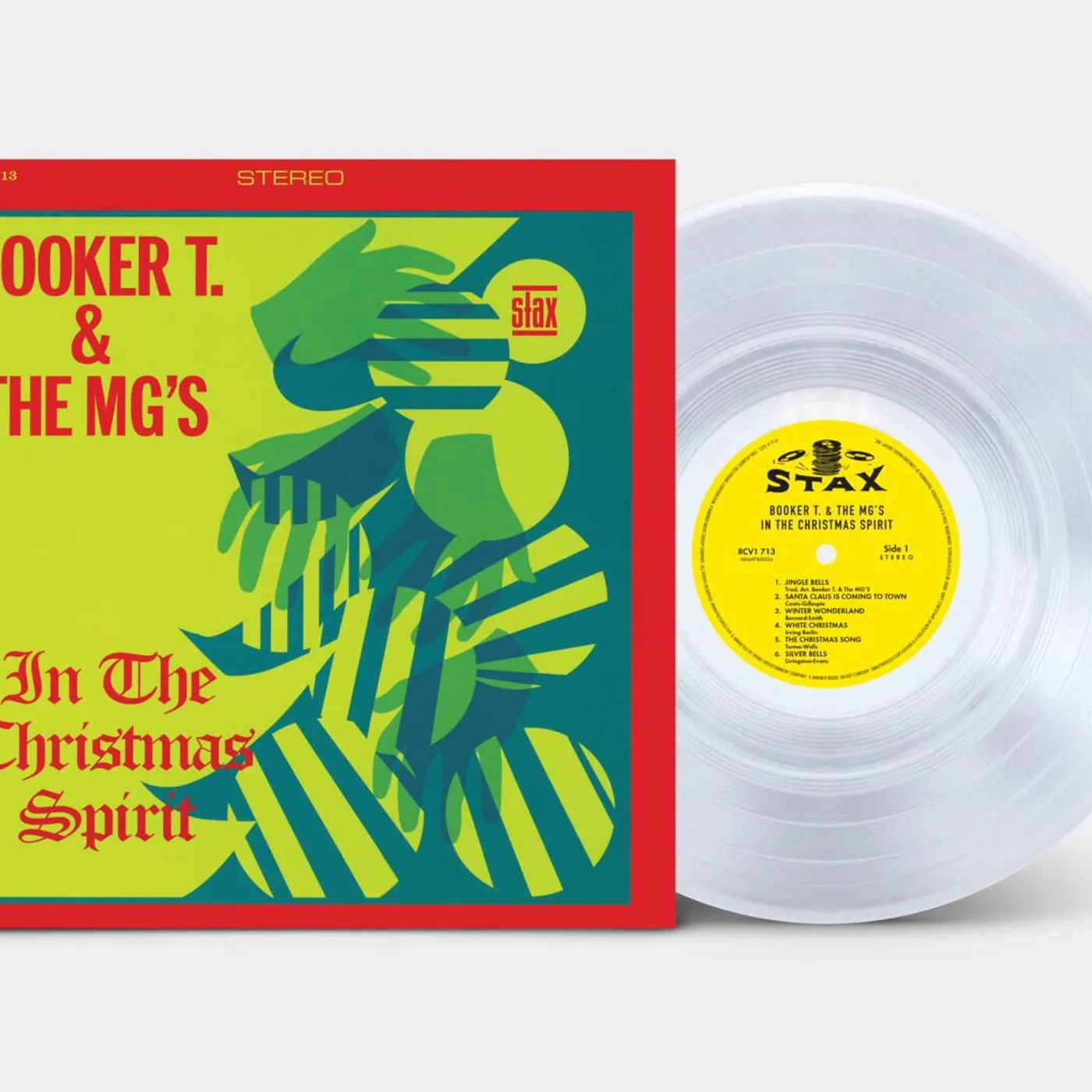 Booker T. & the M.G.'s In The Christmas Spirit (Crystal Clear LP) (Vinyl)