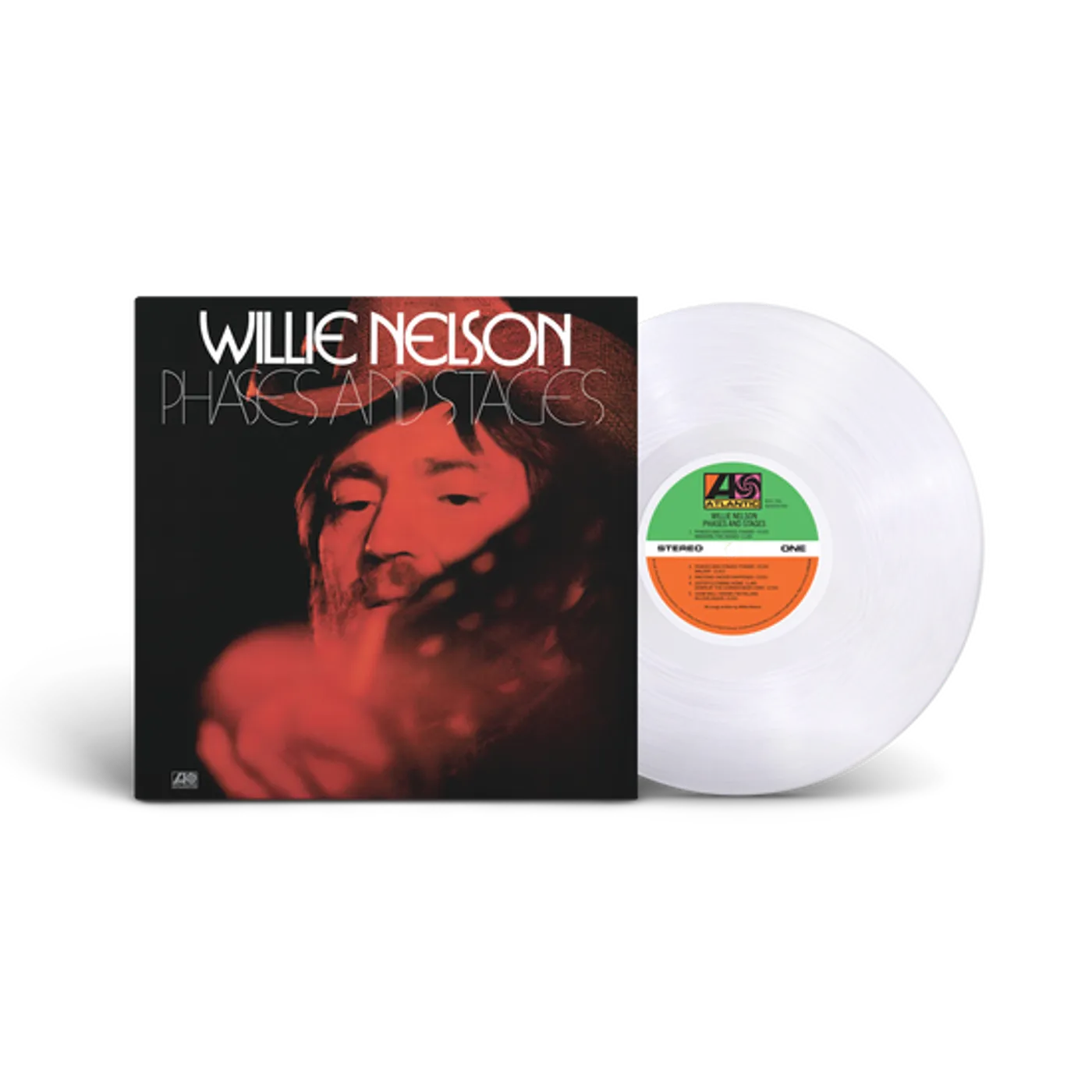 Willie Nelson Phases & Stages (Clear Vinyl)