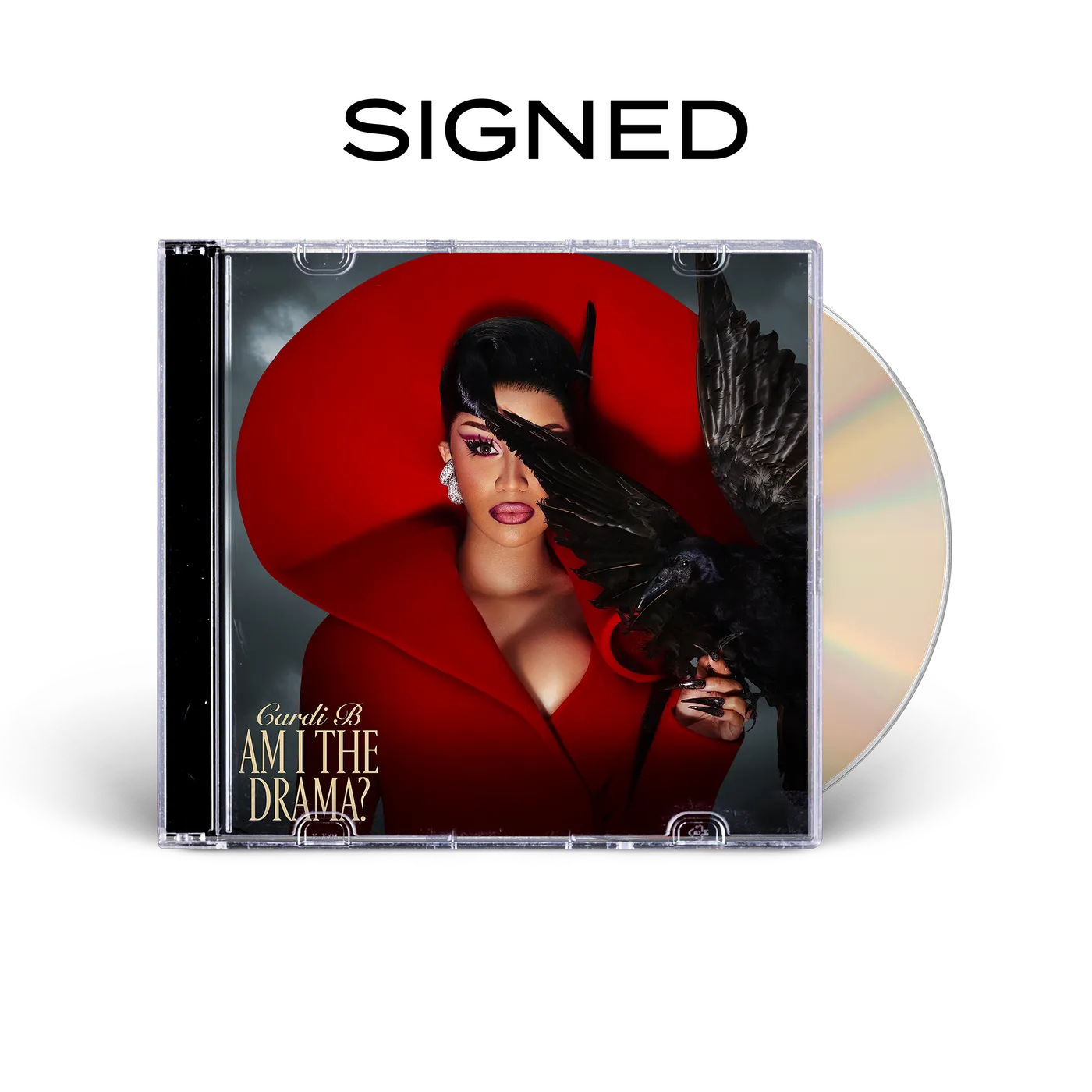 Cardi B AM I THE DRAMA? (Alternate Cover SIGNED CD)