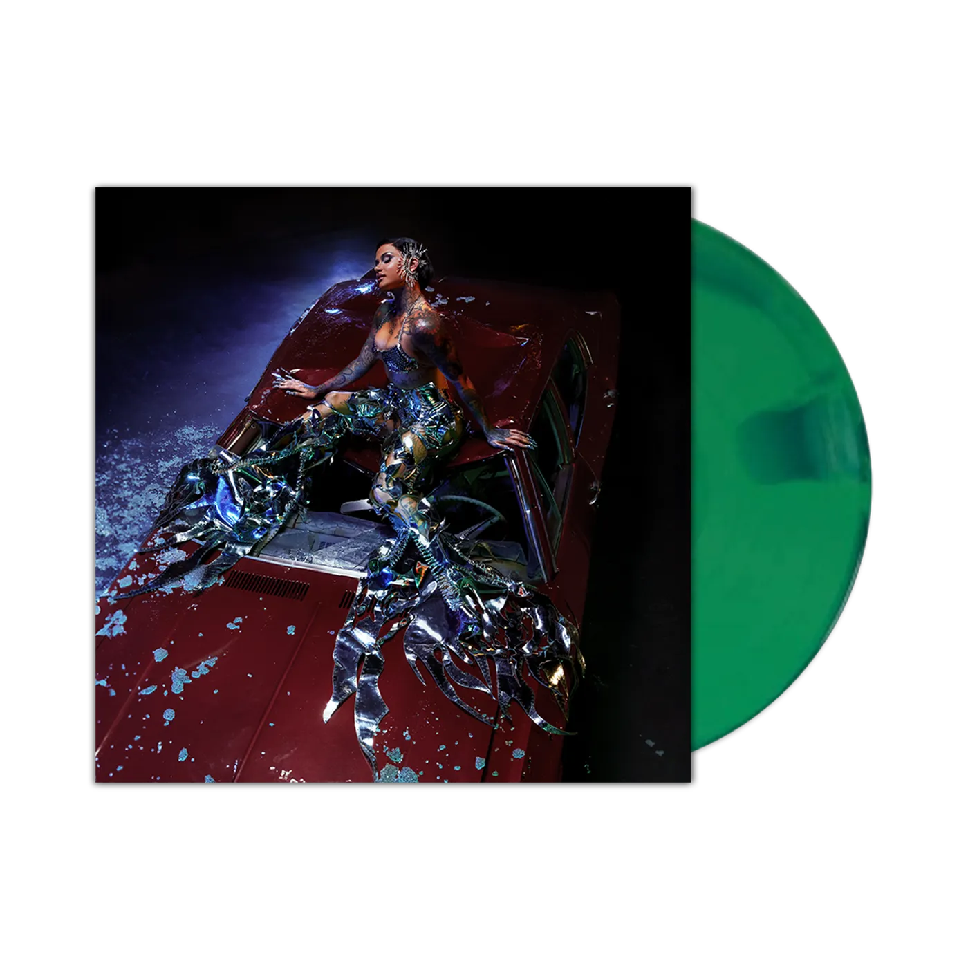 Kehlani Green Marble Vinyl