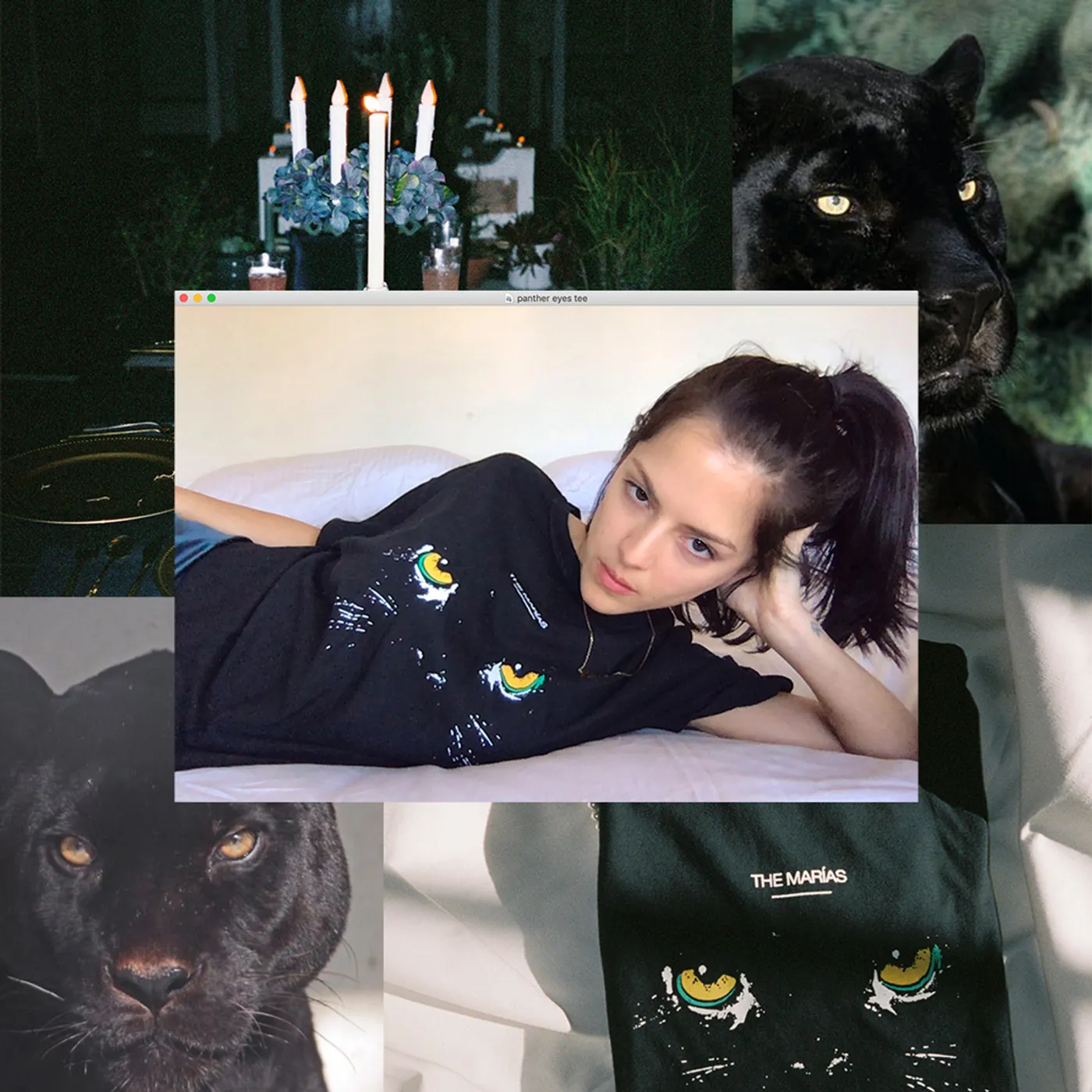 The Marías panther tee