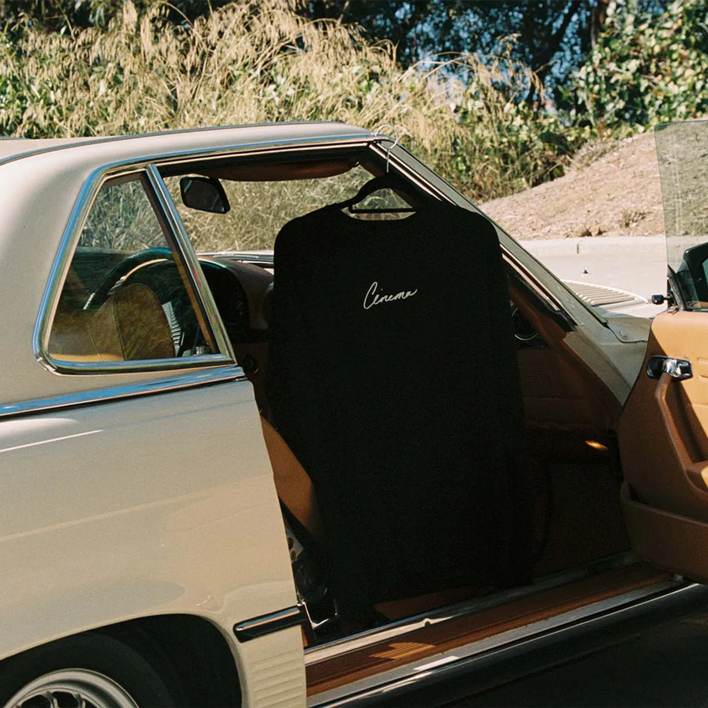 The Marías cinema embroidered crewneck (handwritten by María)