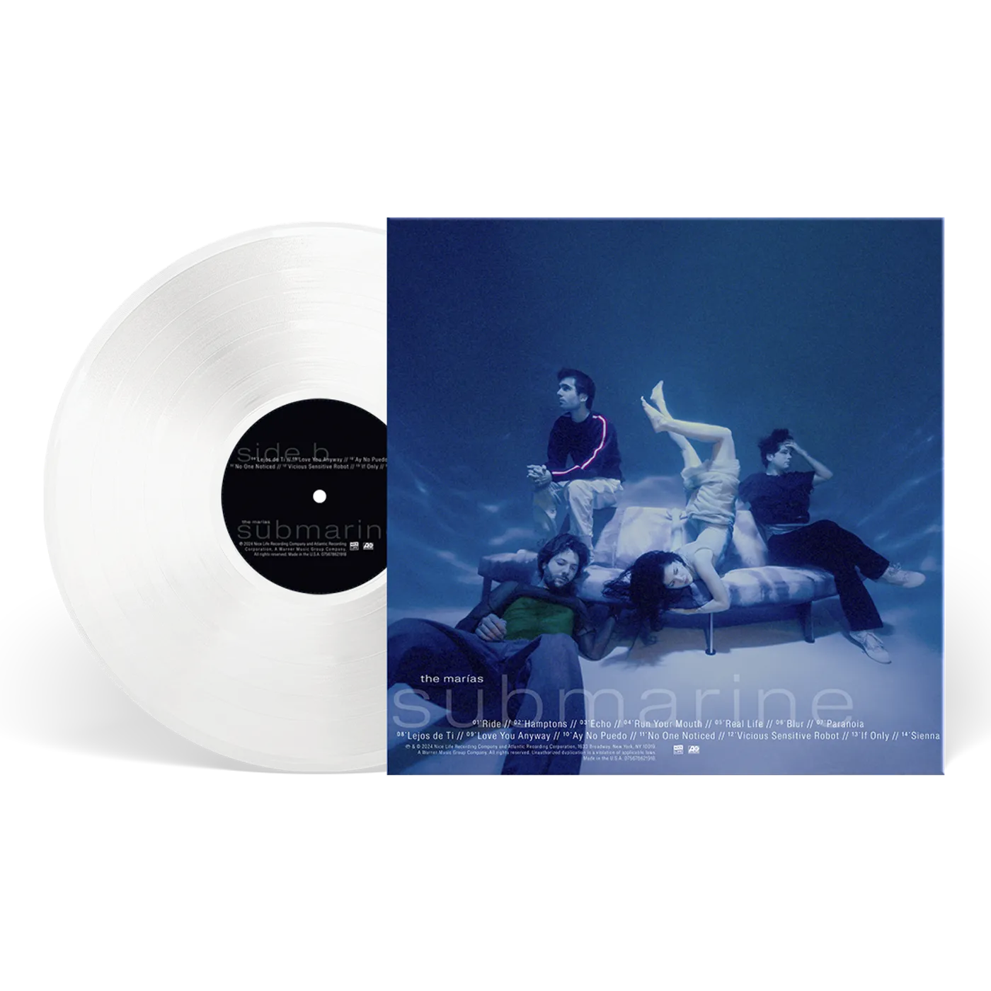 The Marías submarine ultra clear vinyl