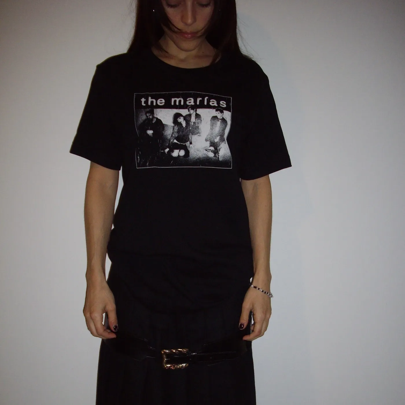 The Marías band black & white tee
