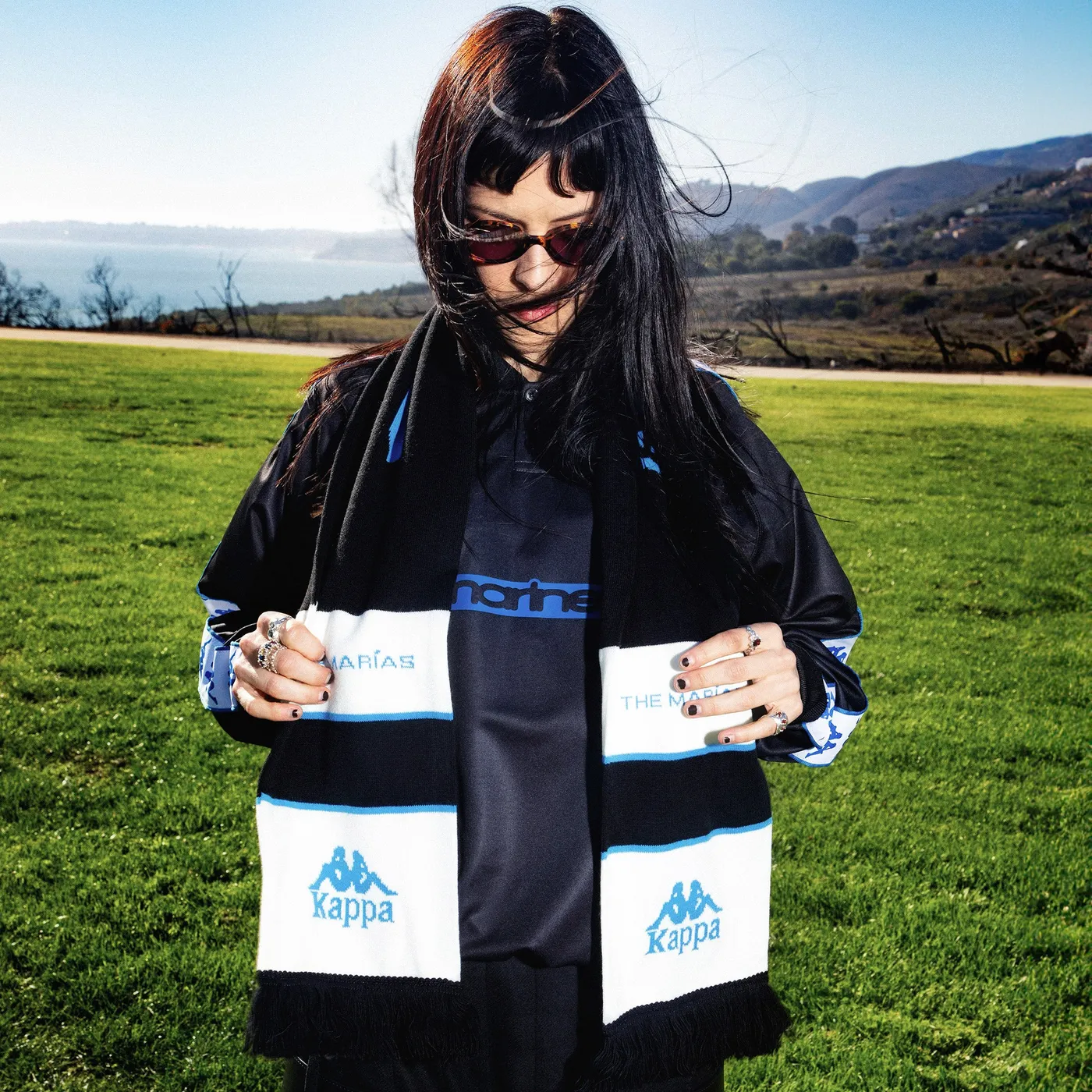 The Marías Submarine Kappa Scarf (White)