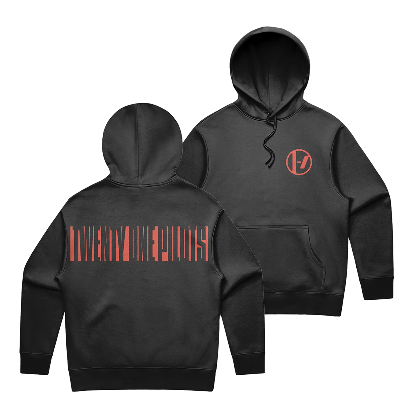 Twenty One Pilots LOGO BACKBLOCK HOODIE