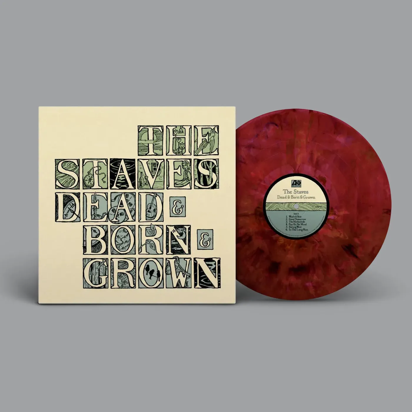 The Staves Dead & Born & Grown Recycled Color LP (180g) (Vinyl)