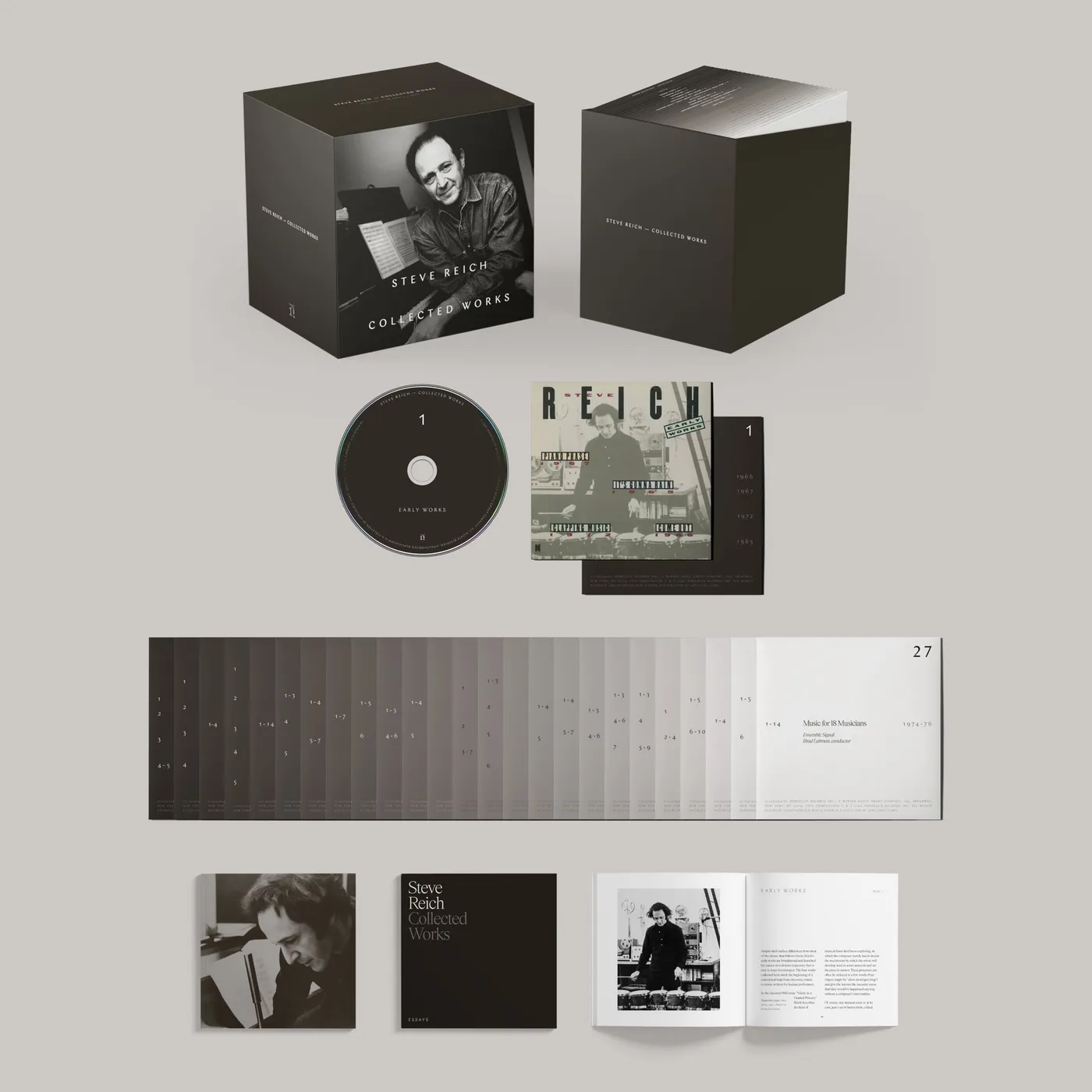 Steve Reich Collected Works 27-Disc Box Set
