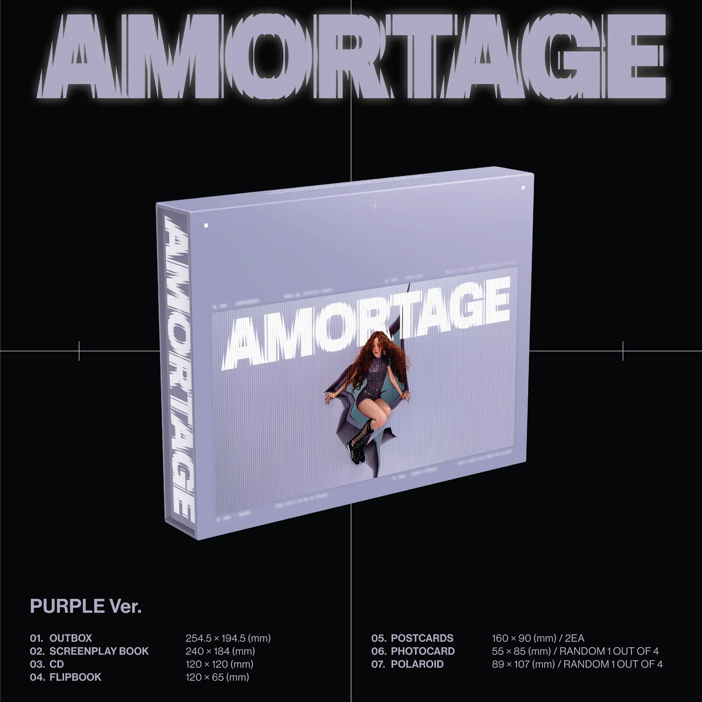 JISOO AMORTAGE (PURPLE ver.)