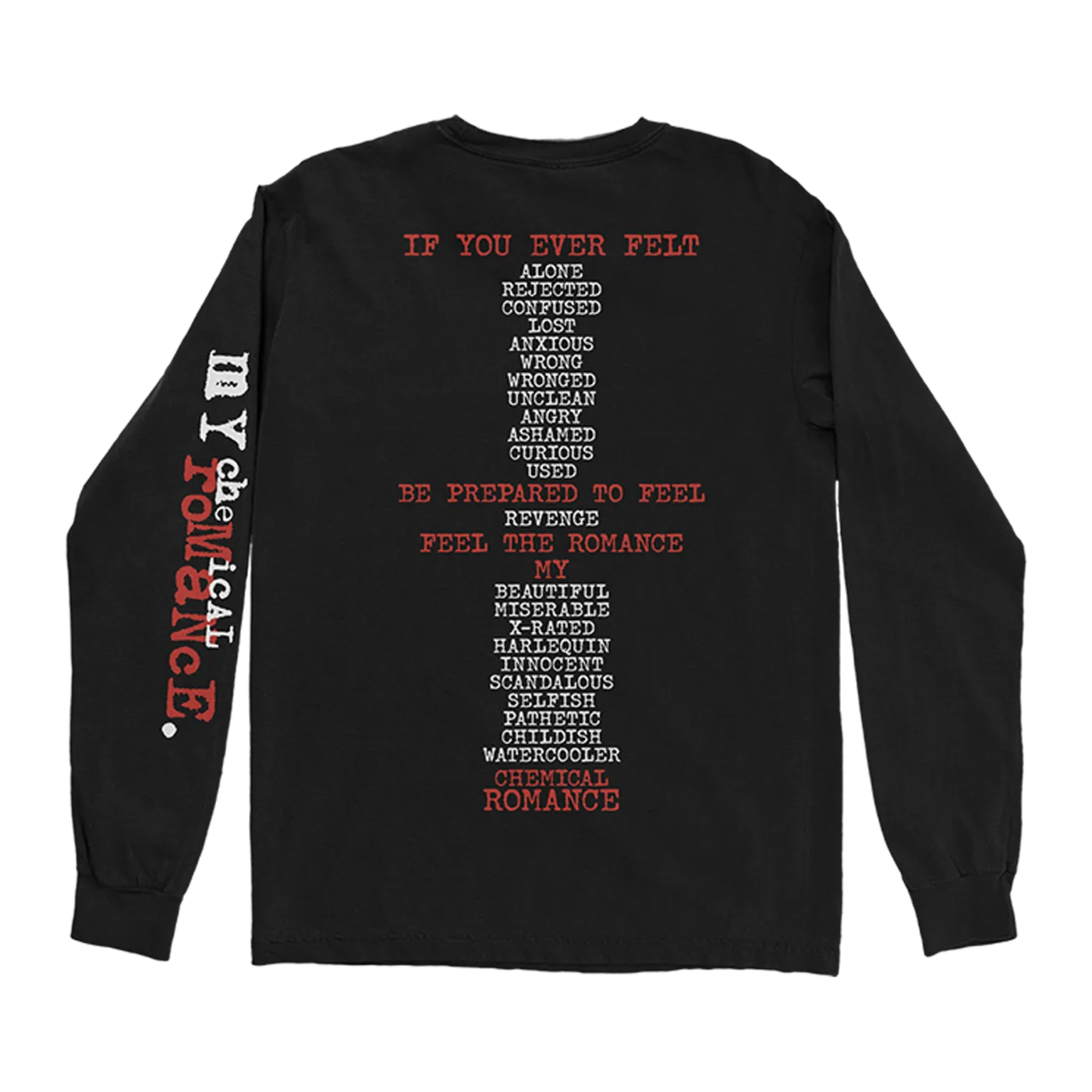 My Chemical Romance If You Ever Felt Long Sleeve T-Shirt