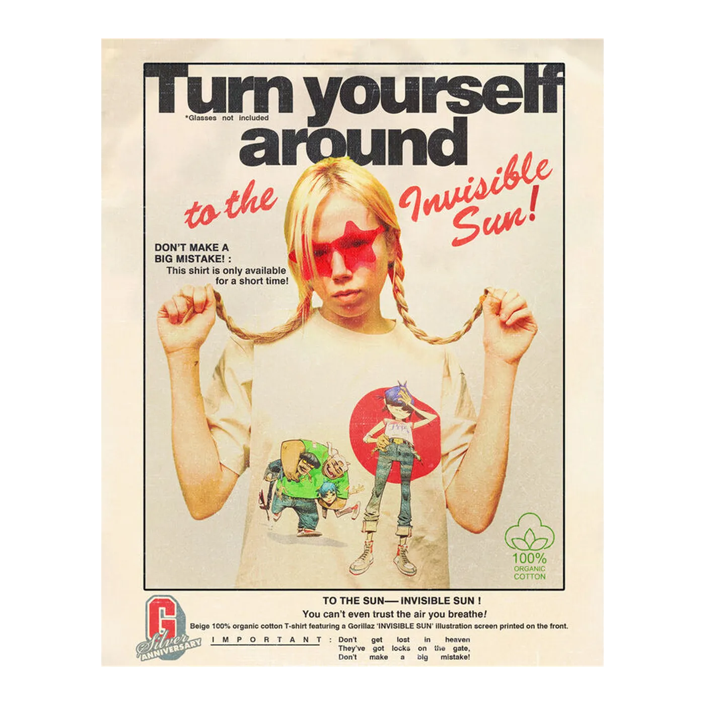 Gorillaz Invisible Sun T-Shirt