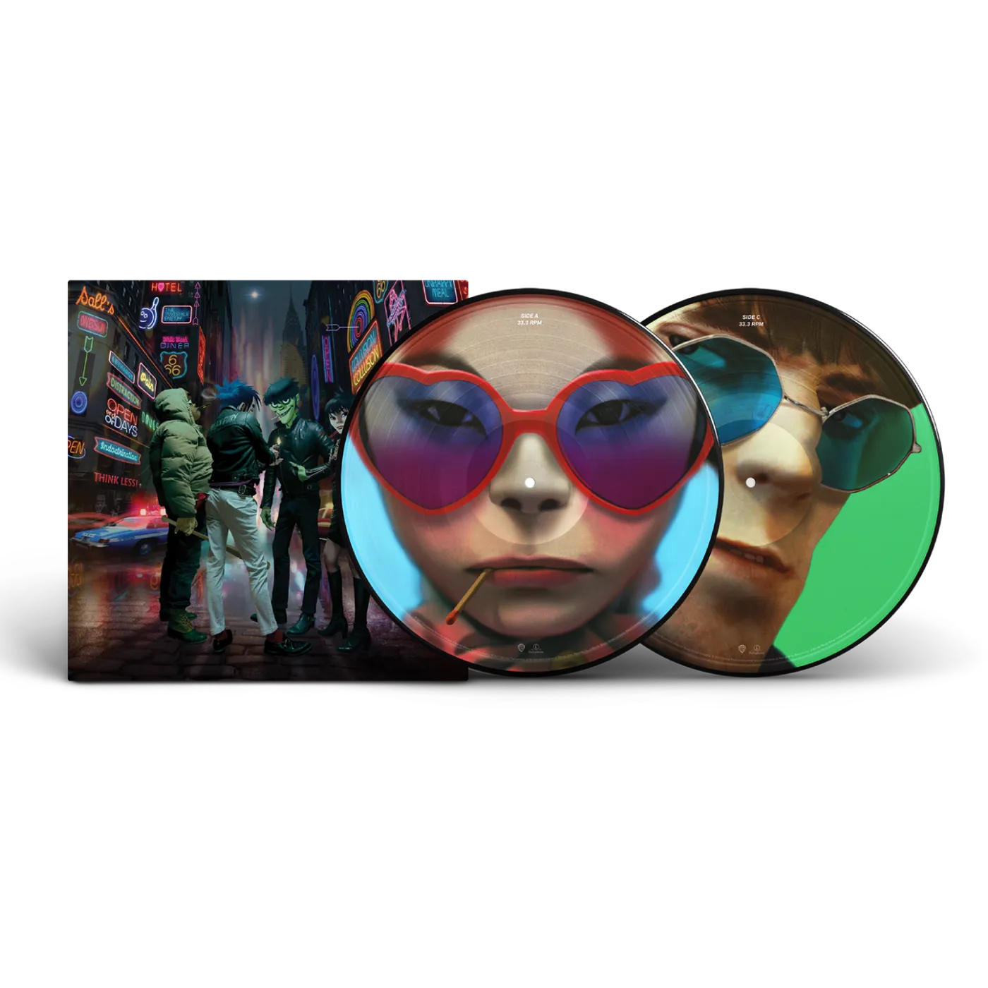 Gorillaz Humanz (Limited 2LP Picture Disc) (Vinyl)