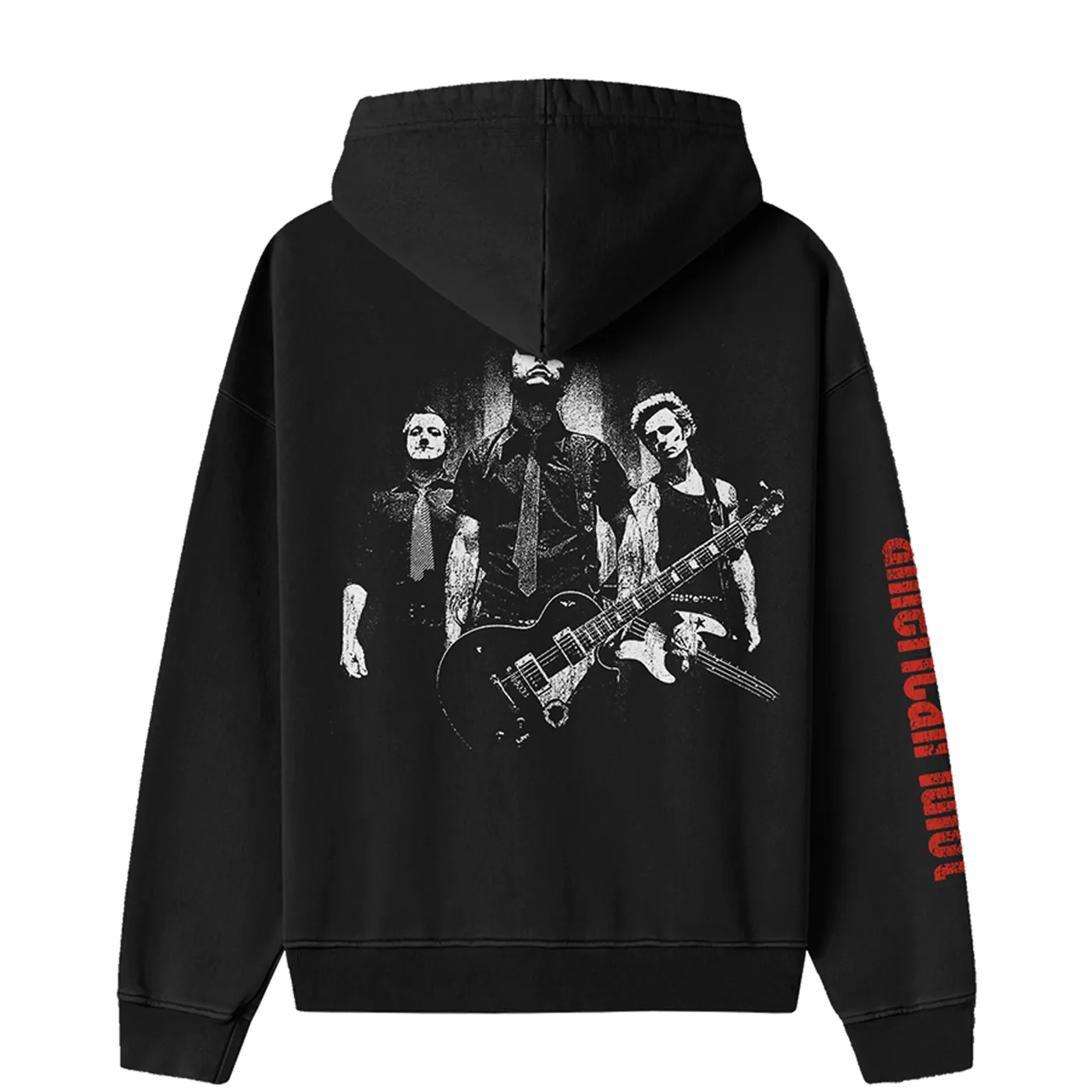 Green Day American Idiot Photo Back Zip Hoodie