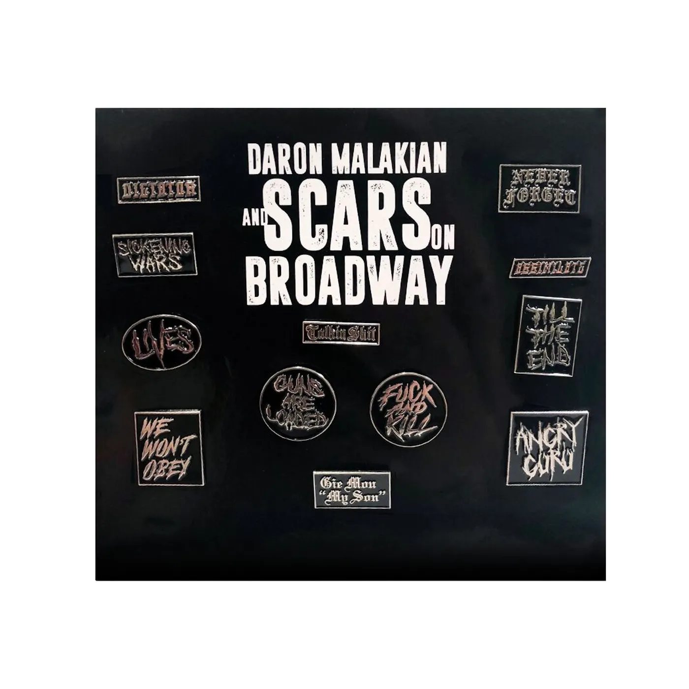 Scars On Broadway Dictator 12 Piece Enamel Pin Set