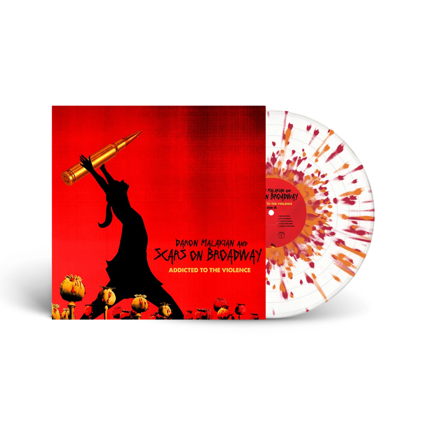 Scars On Broadway Addicted To The Violence Splatter LP (Vinyl)