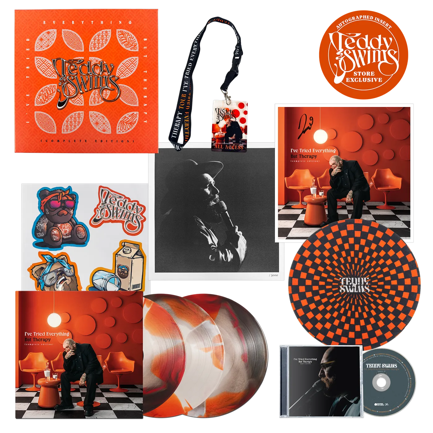 Teddy Swims I've Tried Everything But Therapy (Complete Edition) Box Set (Vinyl)