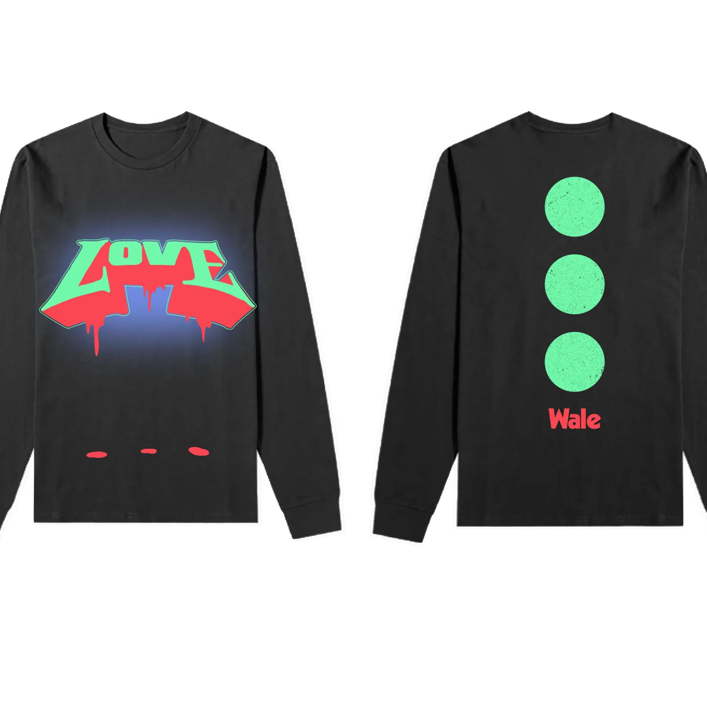 Wale Graffiti Love Long Sleeve T-Shirt
